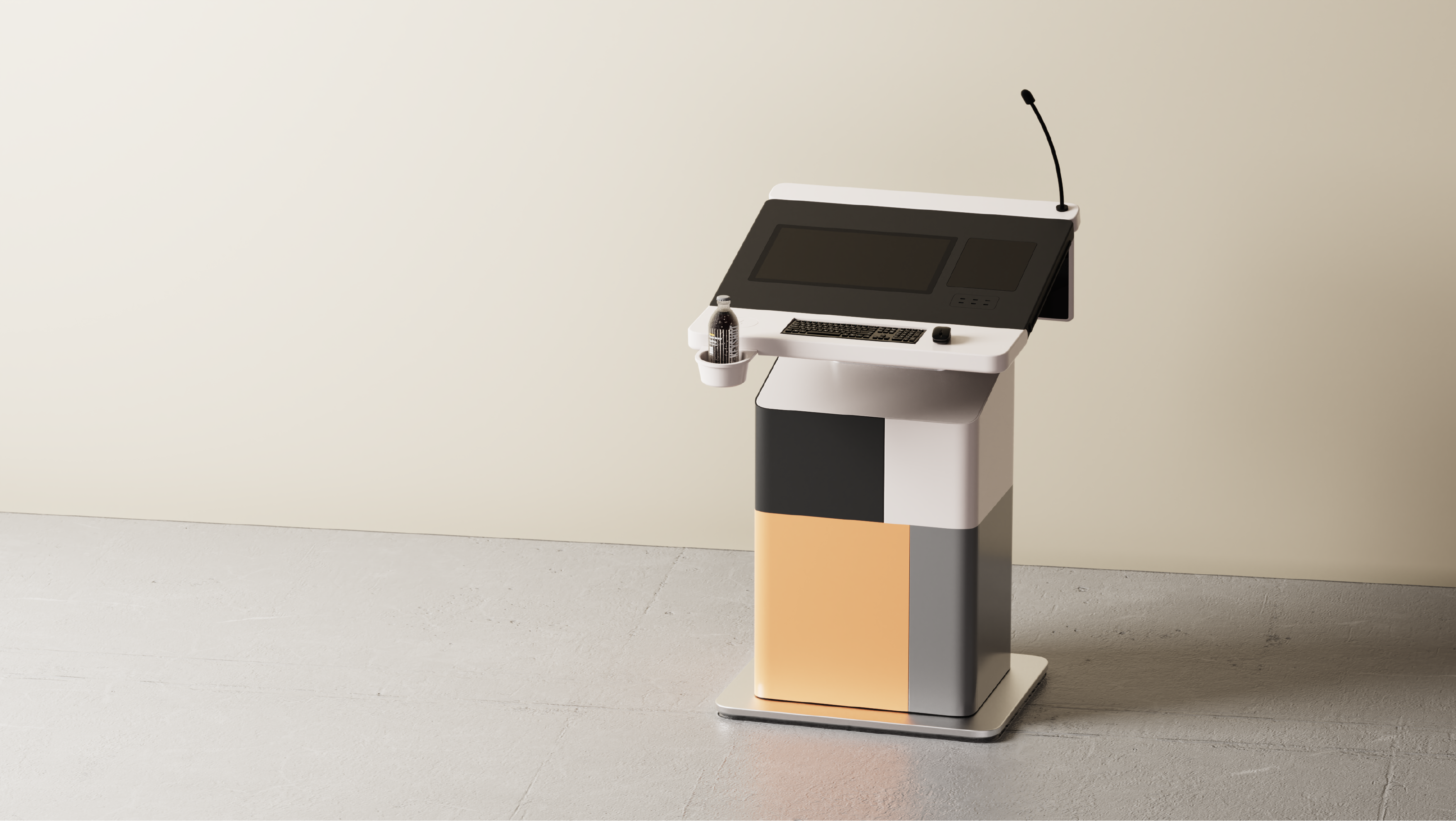 Intelligent teaching aids，platform，Lifting table，teaching，Intelligent technology，Friendly Design，industrial design，furniture design ，