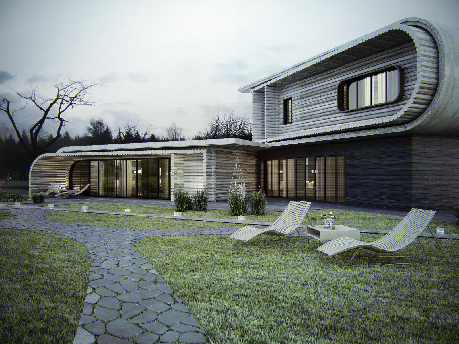 S-House，seaside，villa，environmental design，