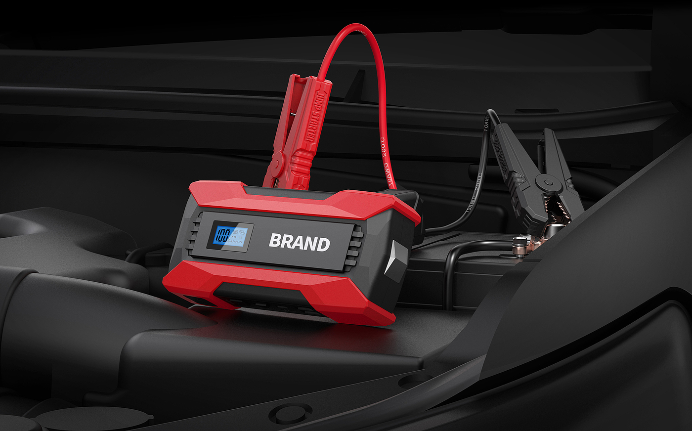 serialization, battery clamp, starting power supply, design strategy，