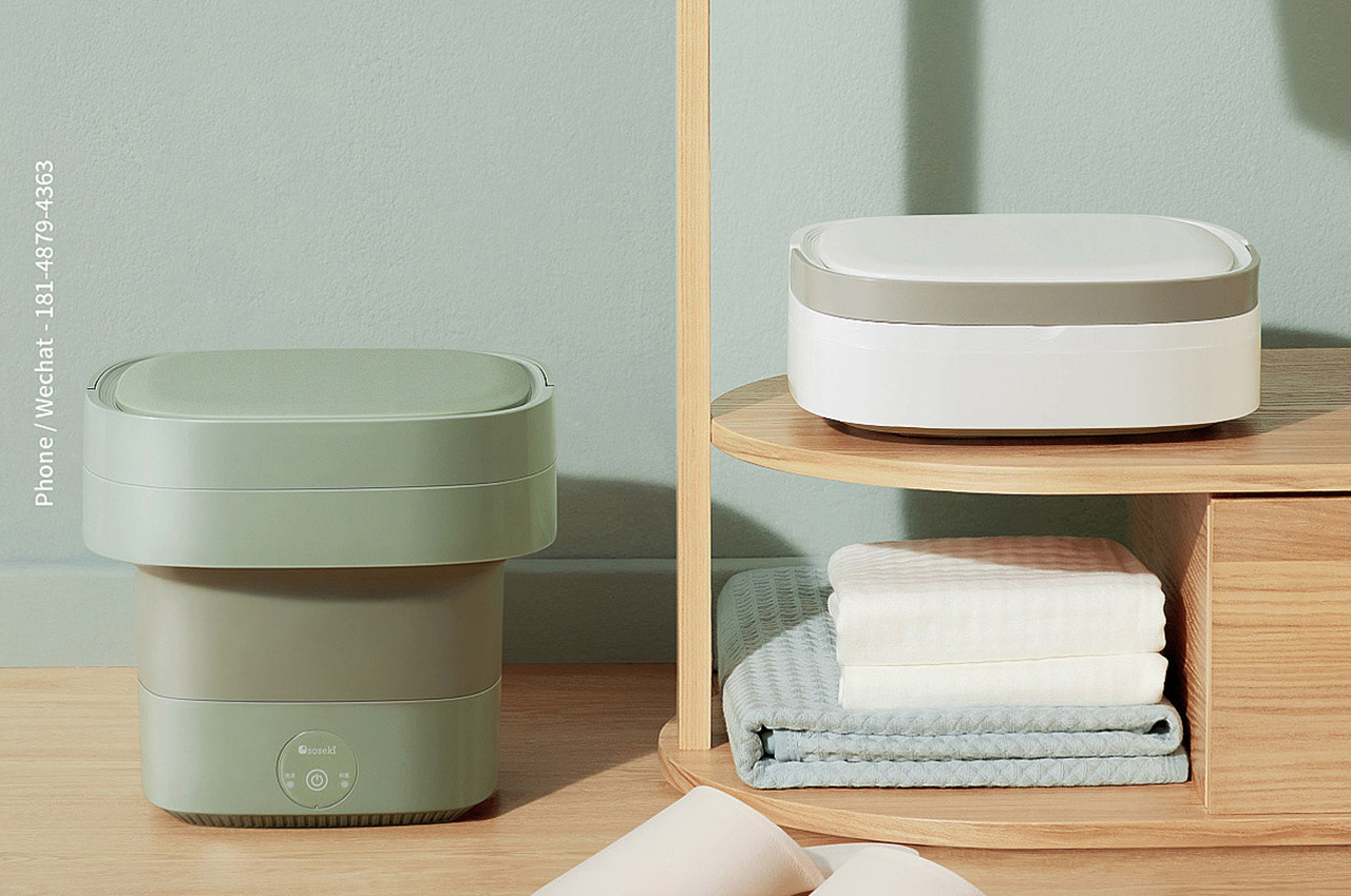 Washing machine，fold，Portable，charge，