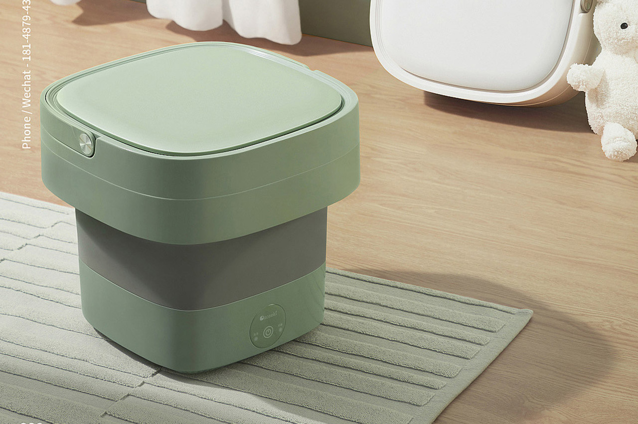 Washing machine，fold，Portable，charge，