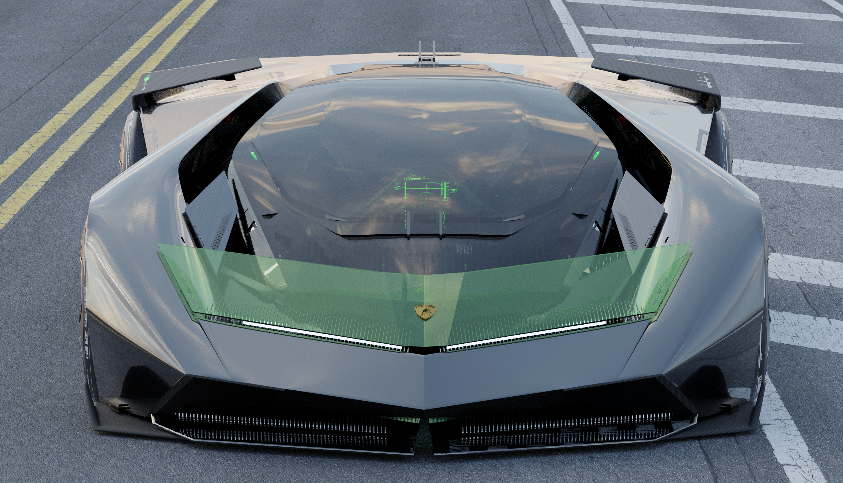 design sketch，Automobile design，Super run，Lamborghini，