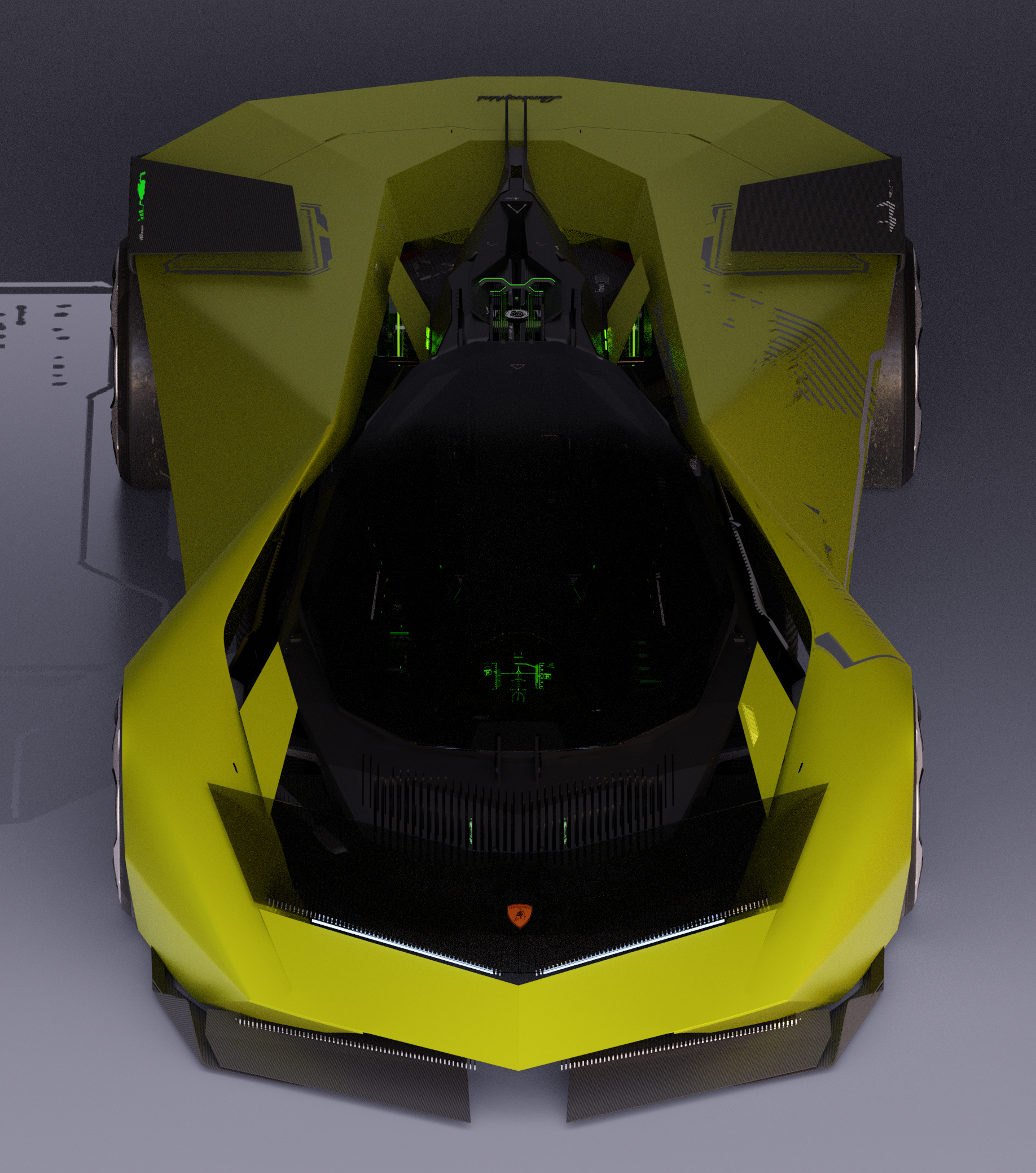 design sketch，Automobile design，Super run，Lamborghini，