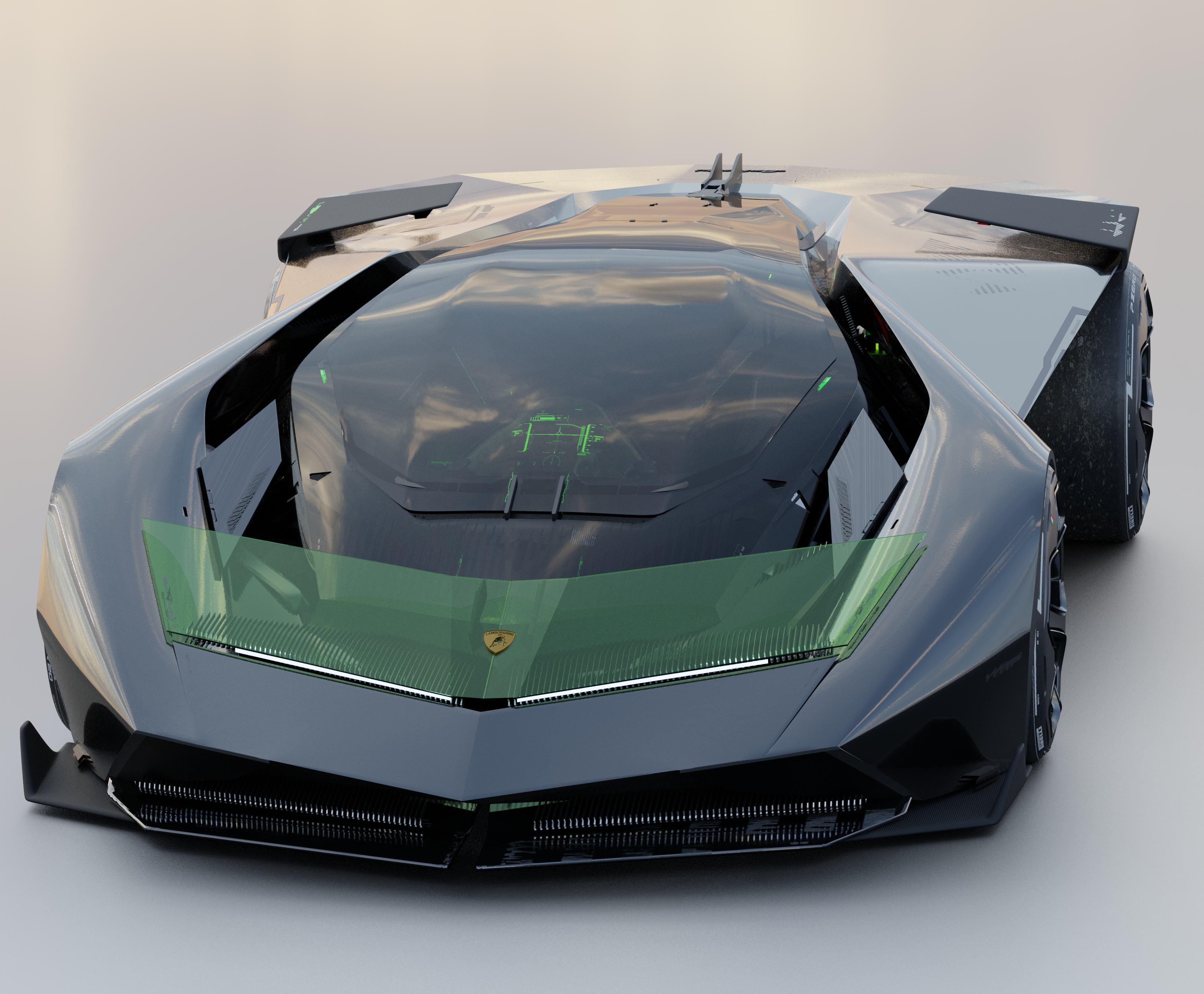 design sketch，Automobile design，Super run，Lamborghini，