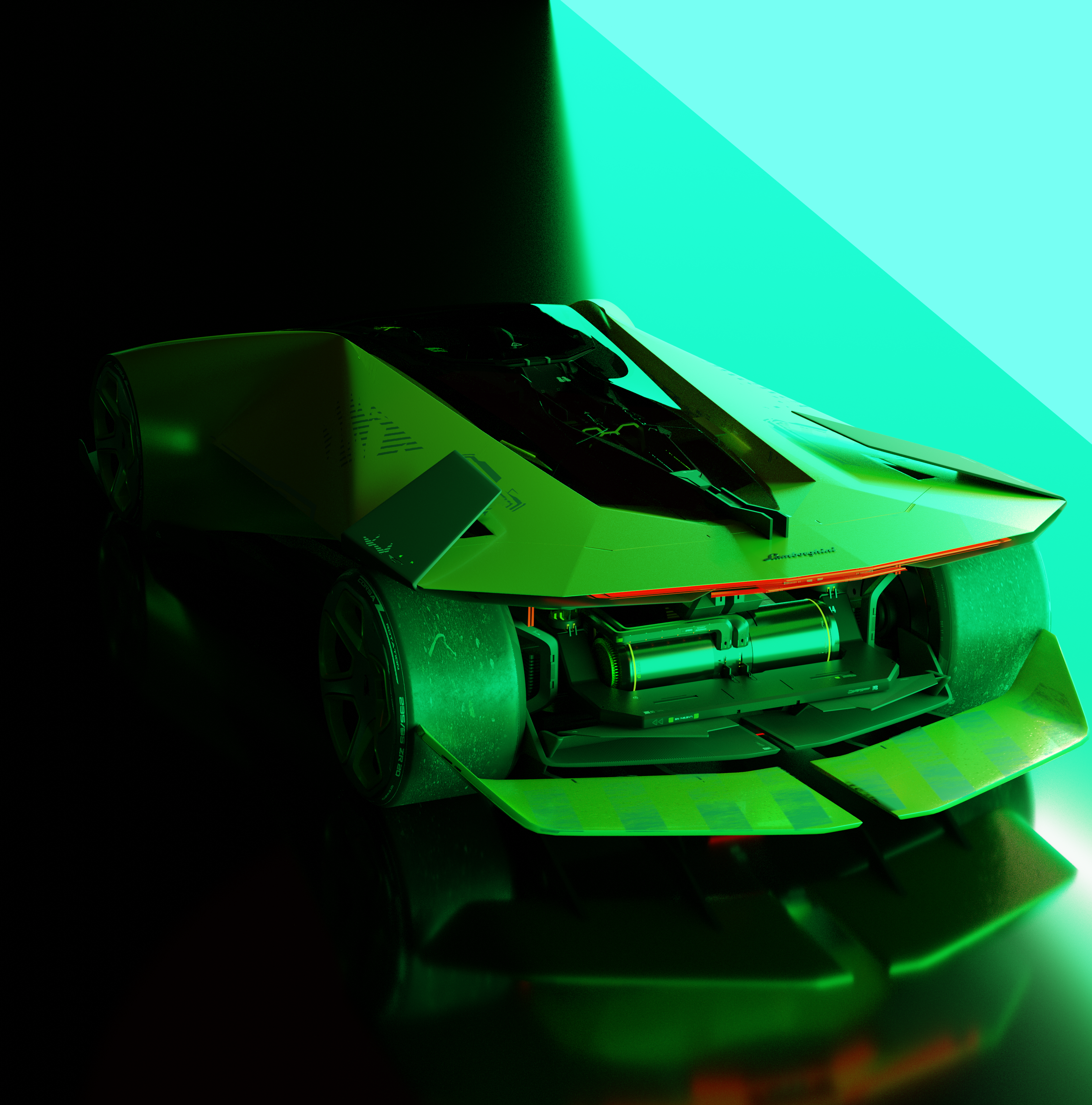 design sketch，Automobile design，Super run，Lamborghini，