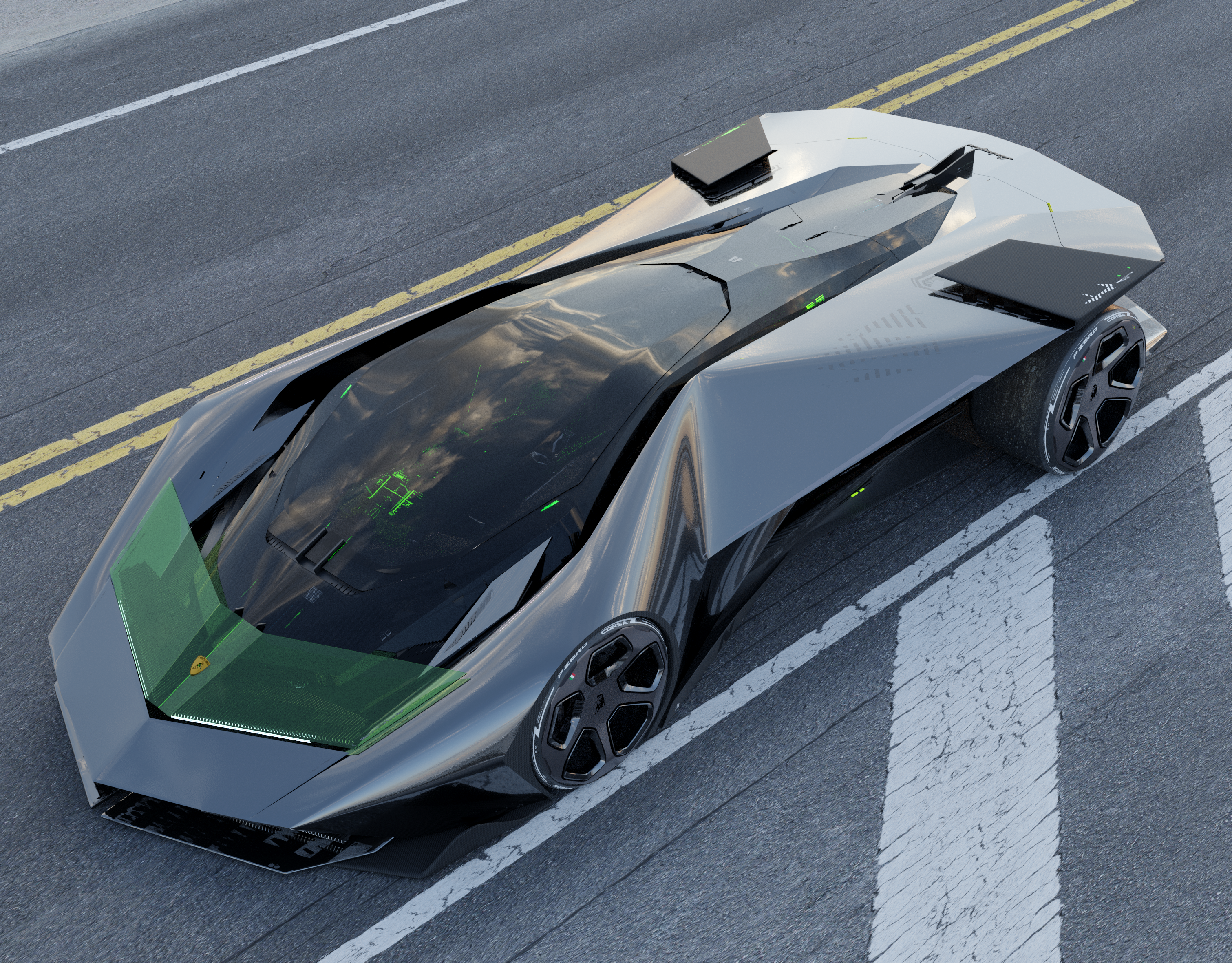 design sketch，Automobile design，Super run，Lamborghini，