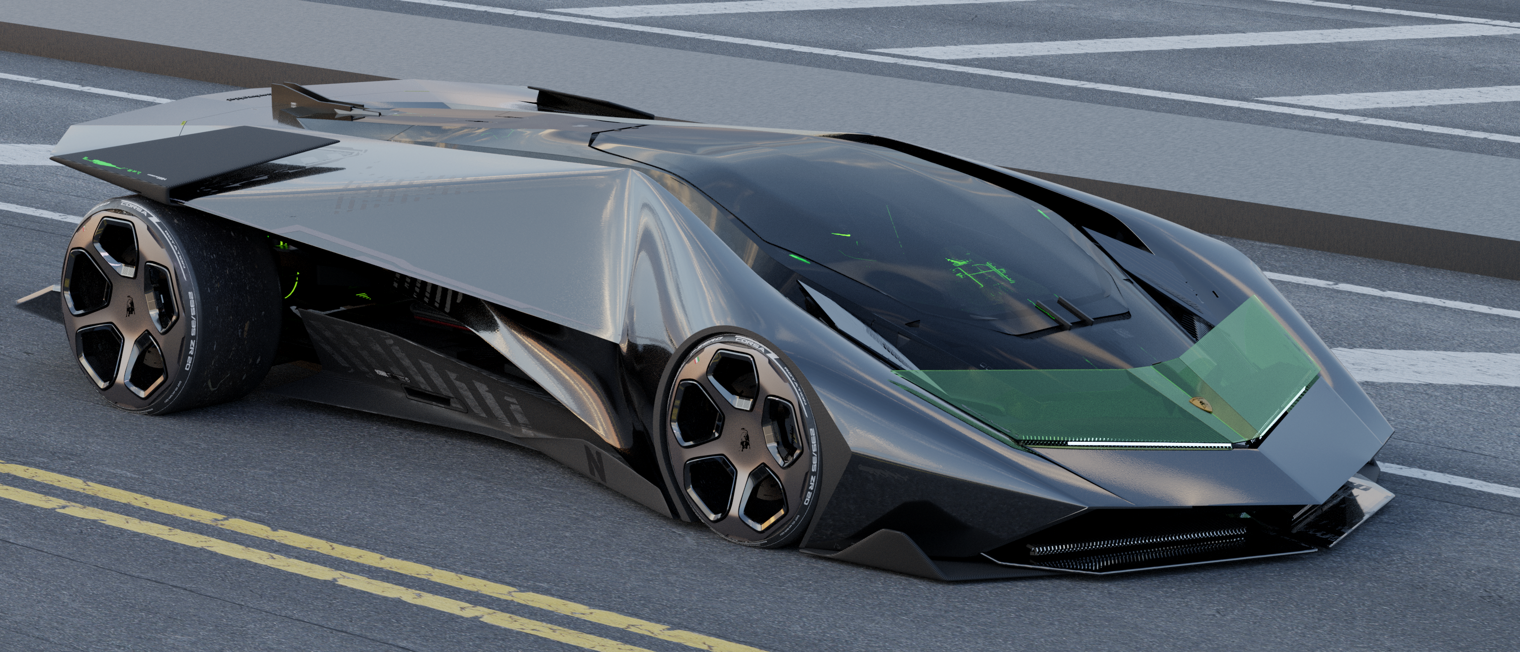 design sketch，Automobile design，Super run，Lamborghini，