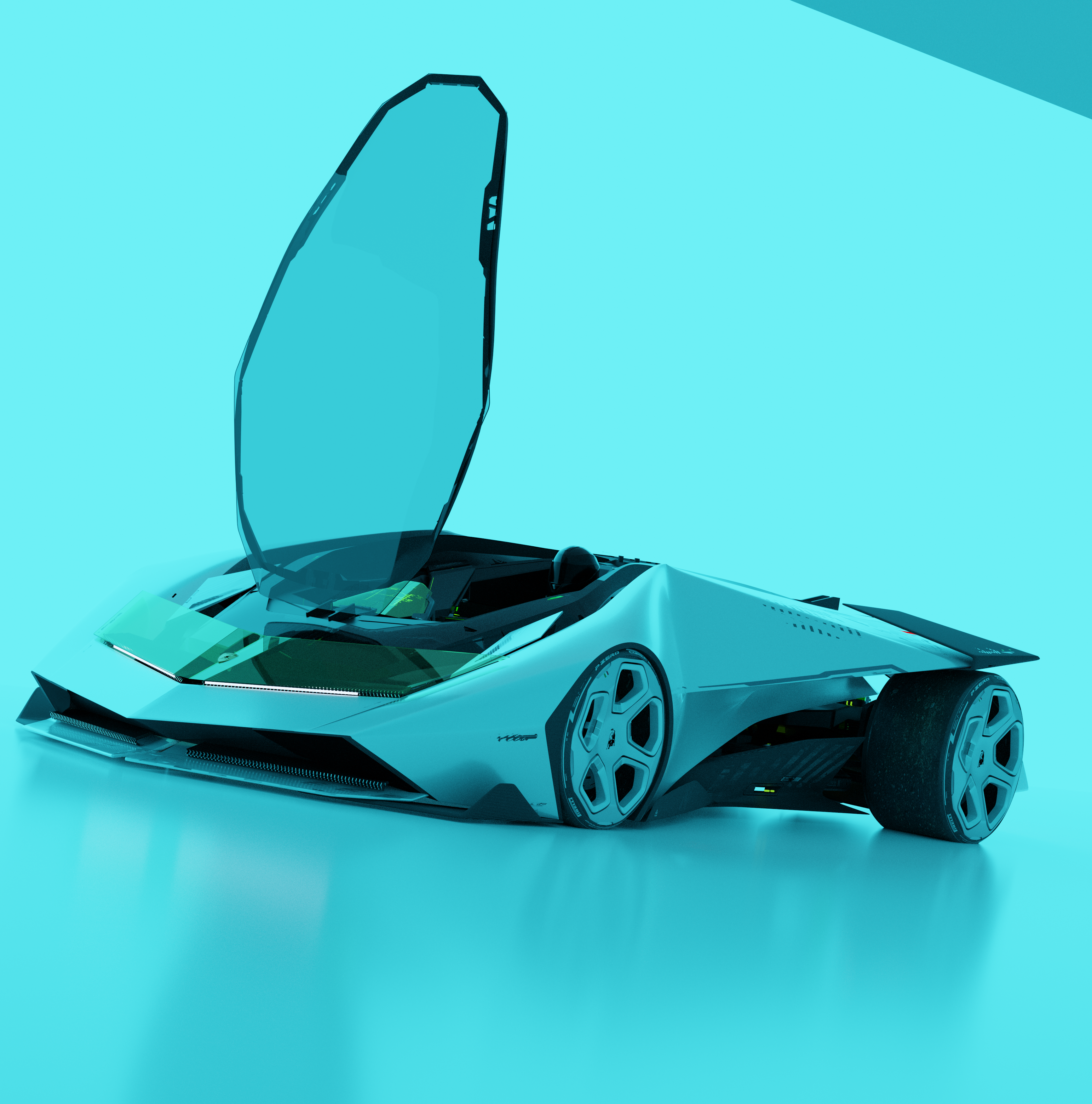 design sketch，Automobile design，Super run，Lamborghini，