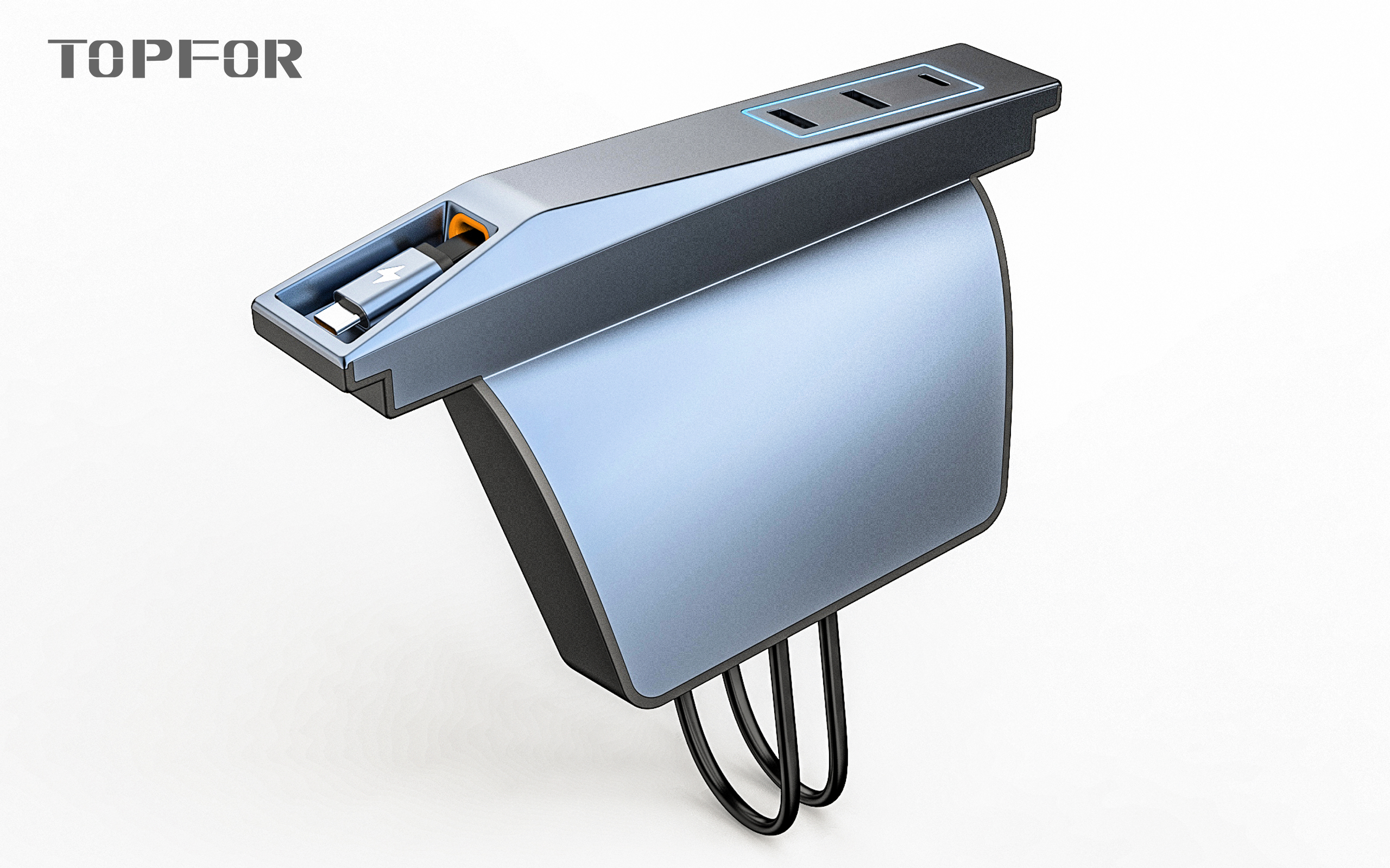 Tesla car expansion dock, car charger，