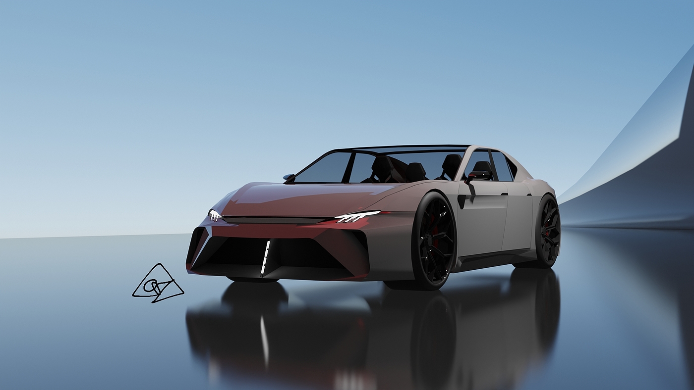 Automobile design，industrial design，BYD，Qin，automobile，Design set，