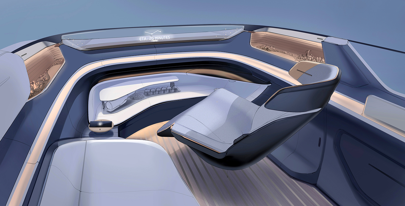 automotive，interior，design，sketch，