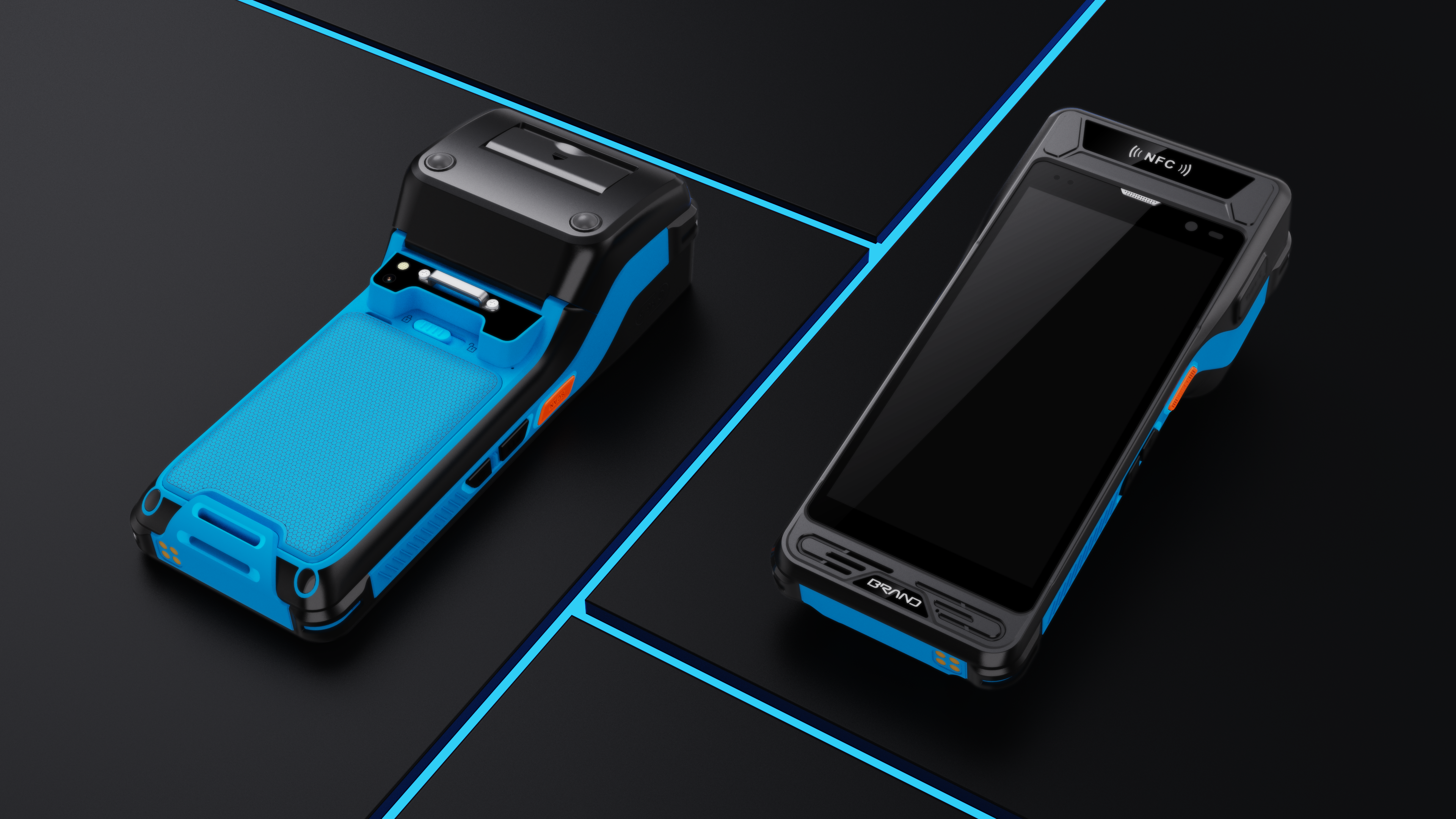 POS machine，Handheld products，Three prevention products，industrial design，