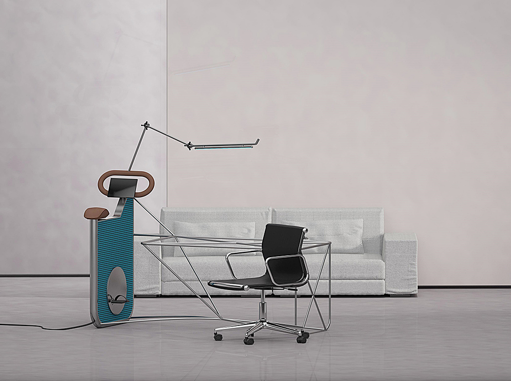 Treadmill，desk，originality，office equipment ，furniture design ，Receive，multi-function，