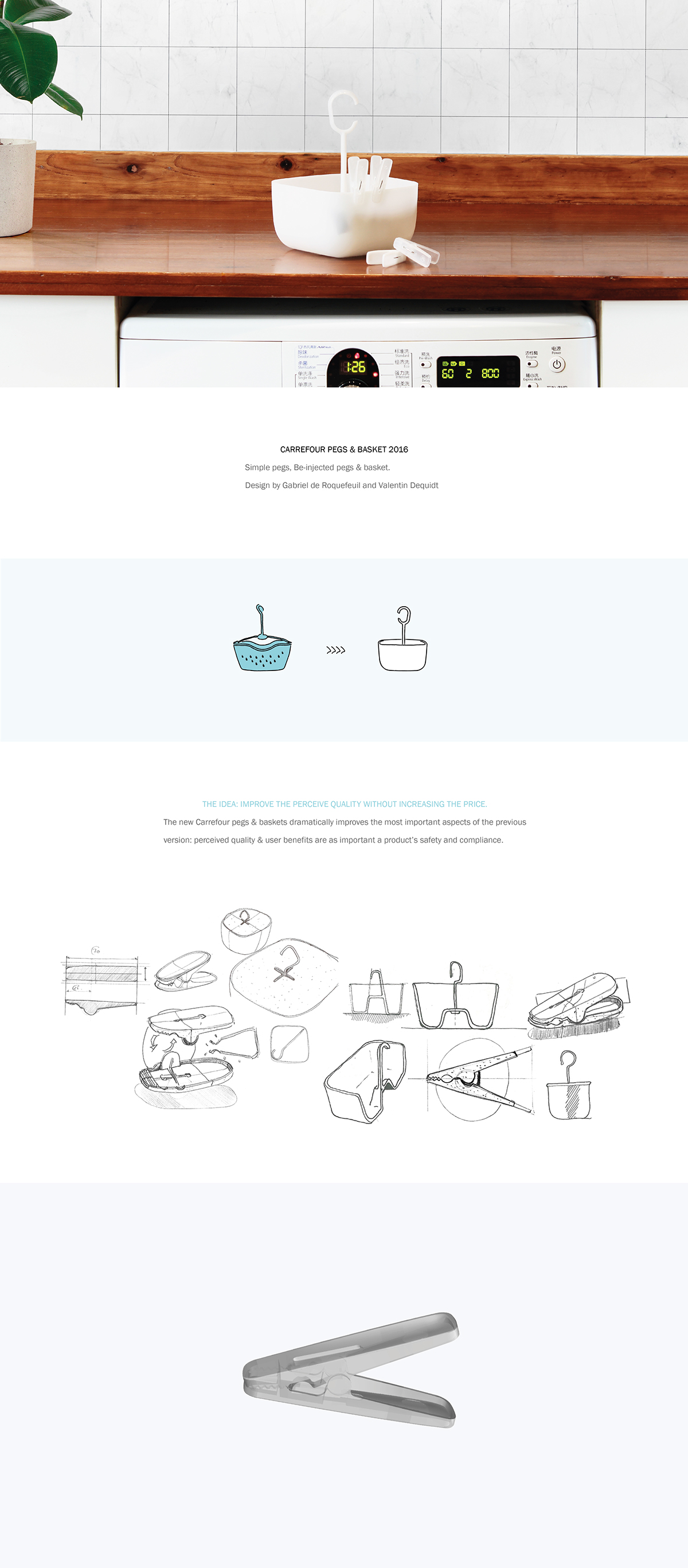 CARREFOUR，Drying tools，product design，industrial design，