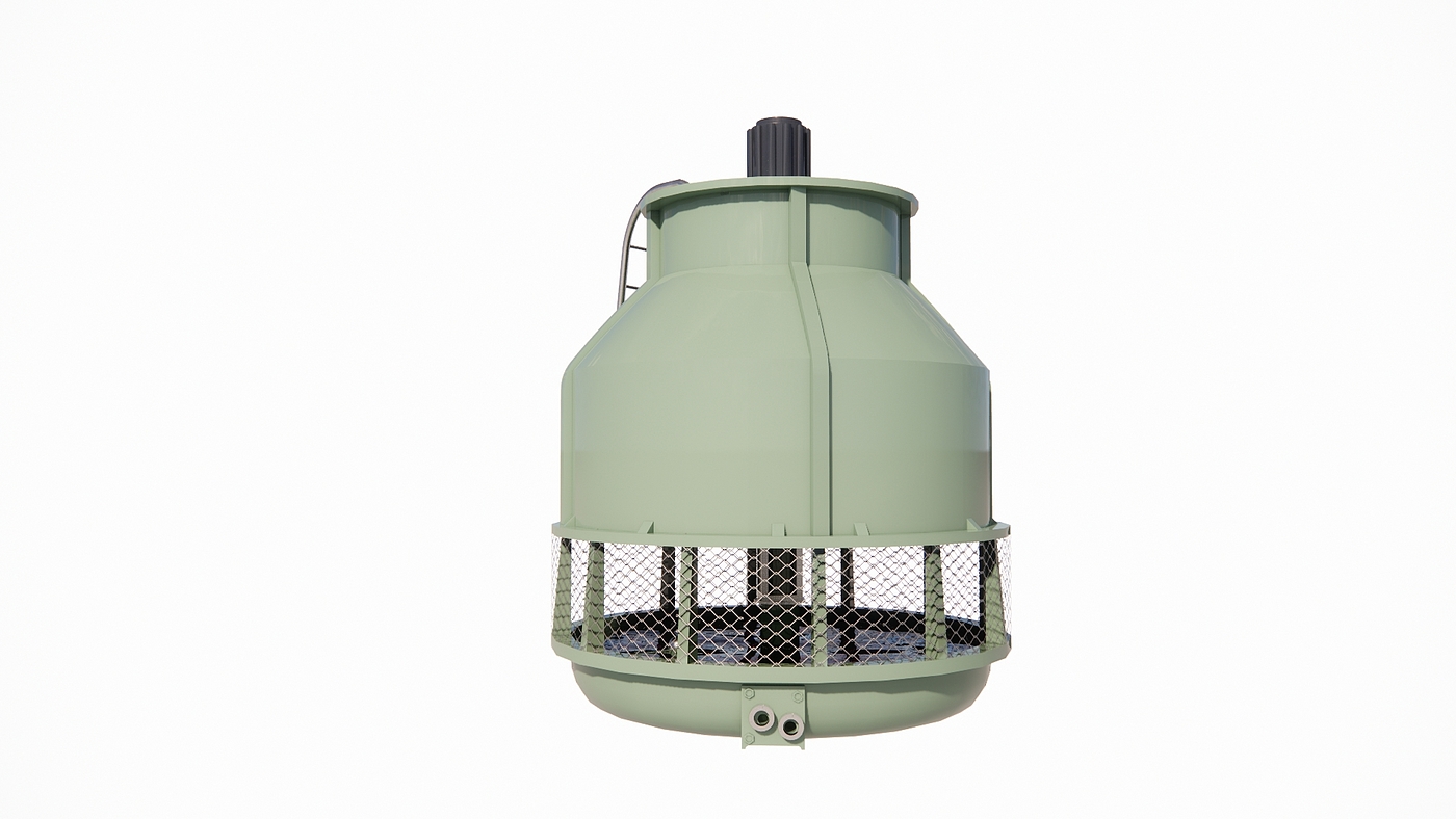 Water tower of water-cooled central air-conditioning，