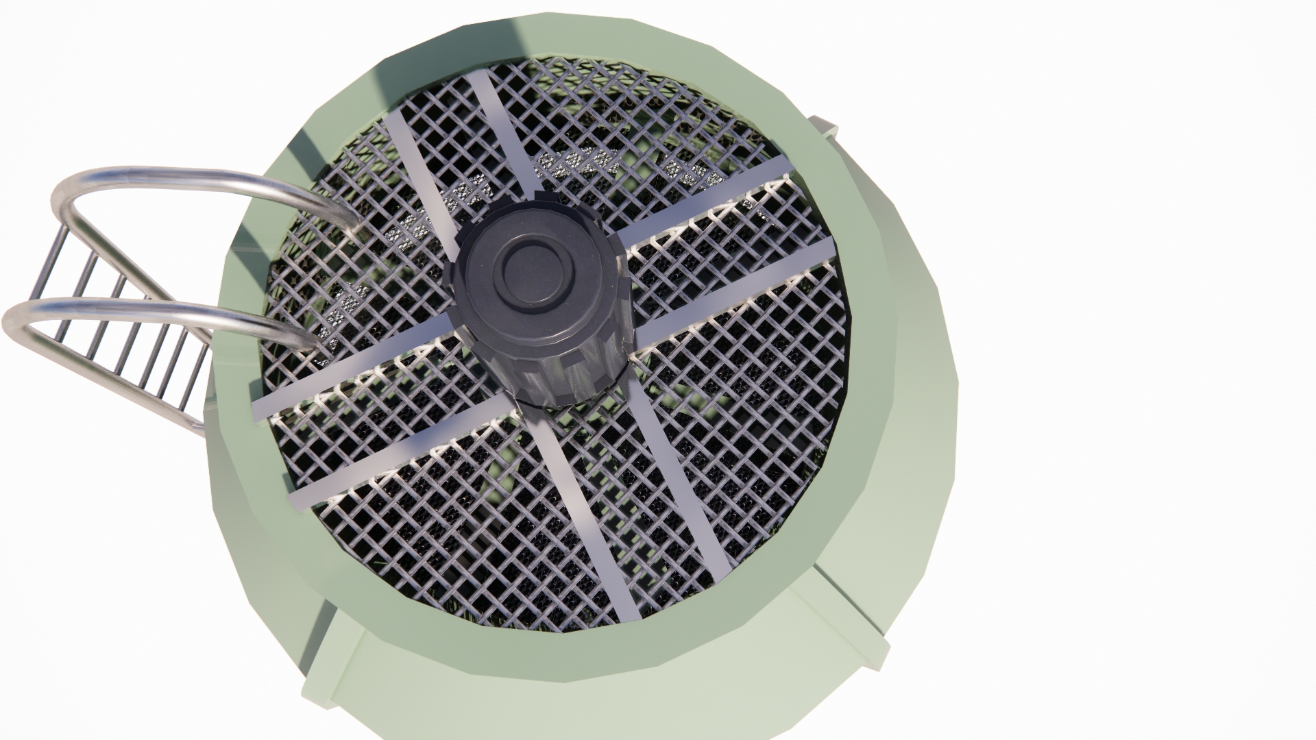 Water tower of water-cooled central air-conditioning，