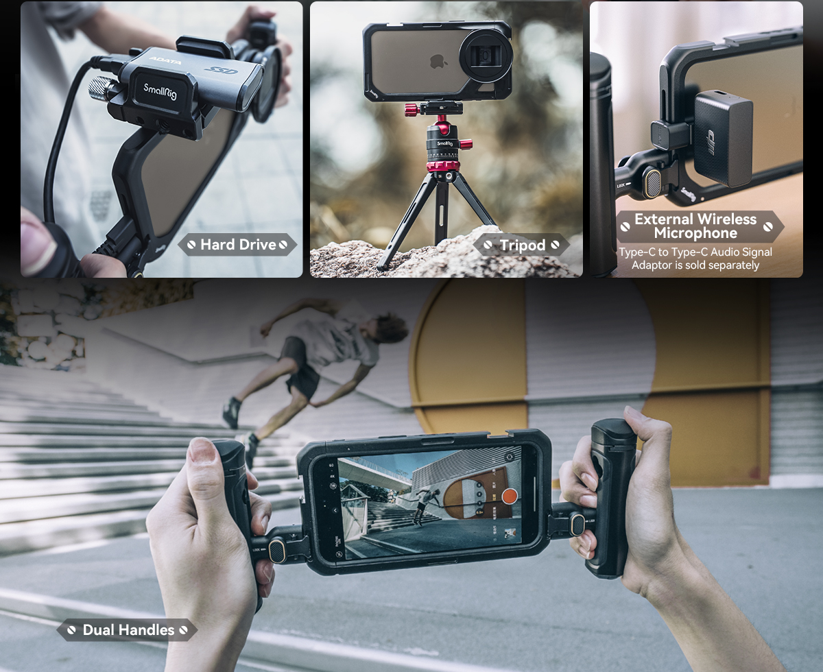 iPhone 15 Pro / iPho，Quick Dismantling Ecology，Mobile phone shooting，Photographic equipment，Handheld Shooting，