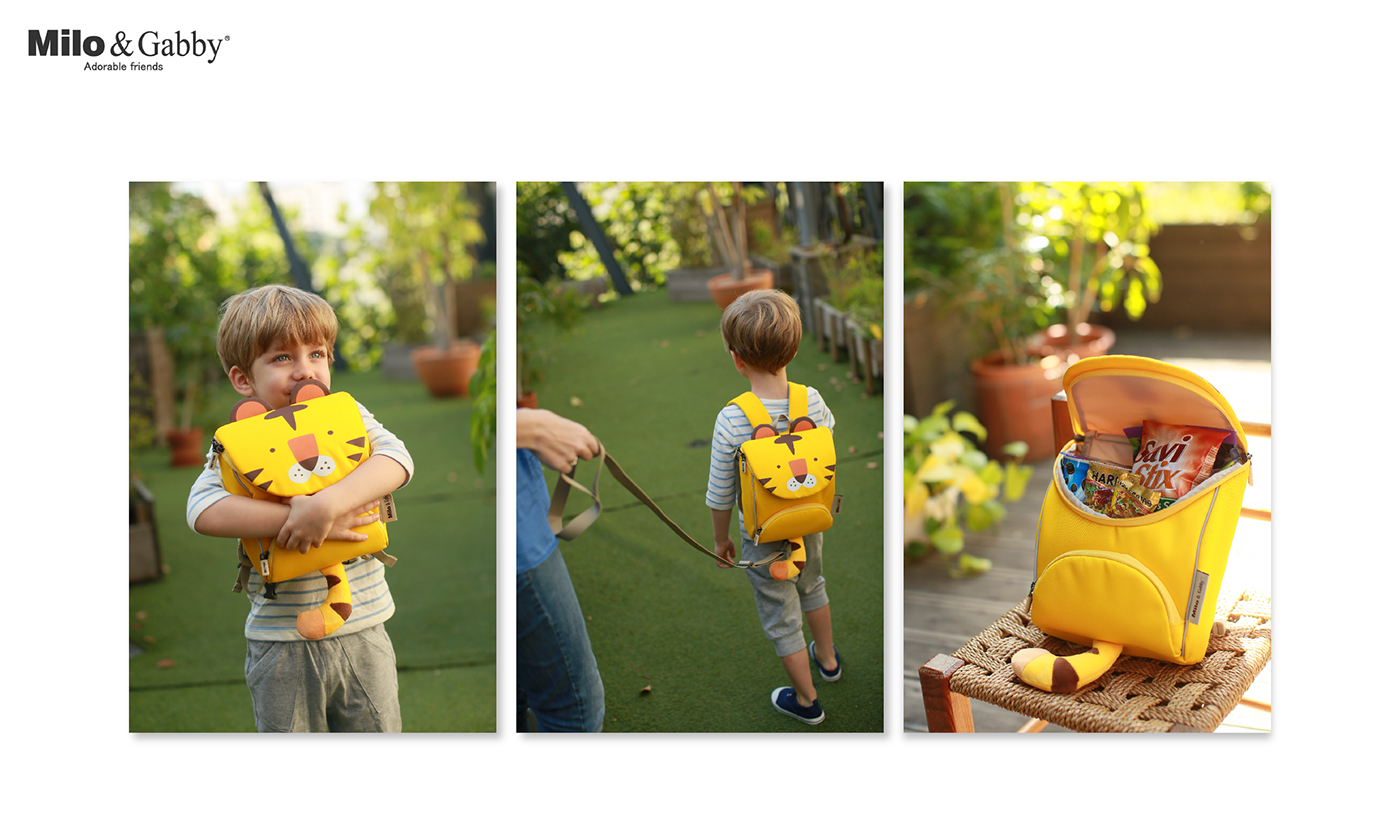 knapsack，child，animal，