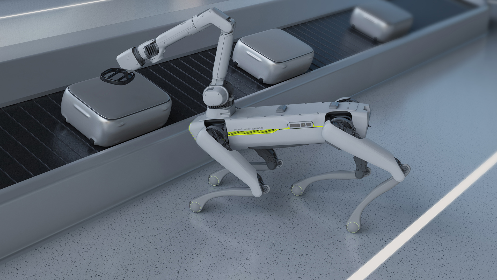 Boston Dynamics，Hyundai Motor，robot，Quadruped，