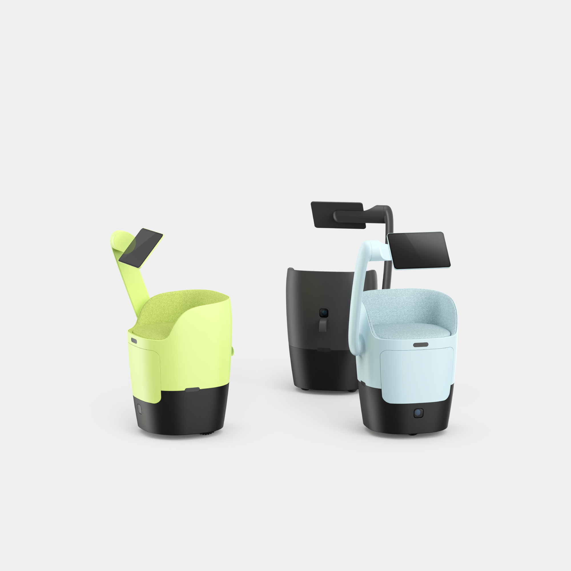 robot，chair，service，storage，