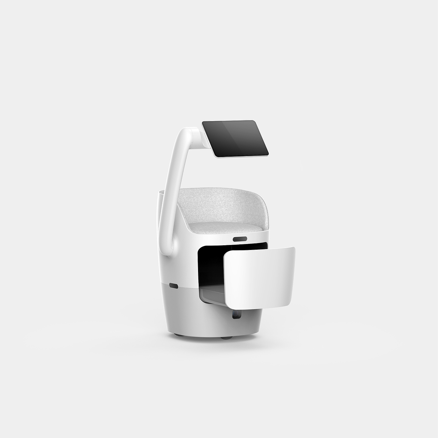 robot，chair，service，storage，