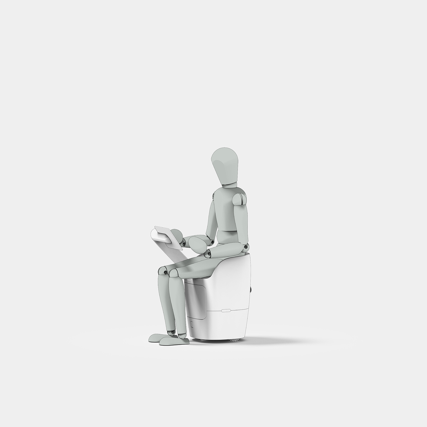 robot，chair，service，storage，