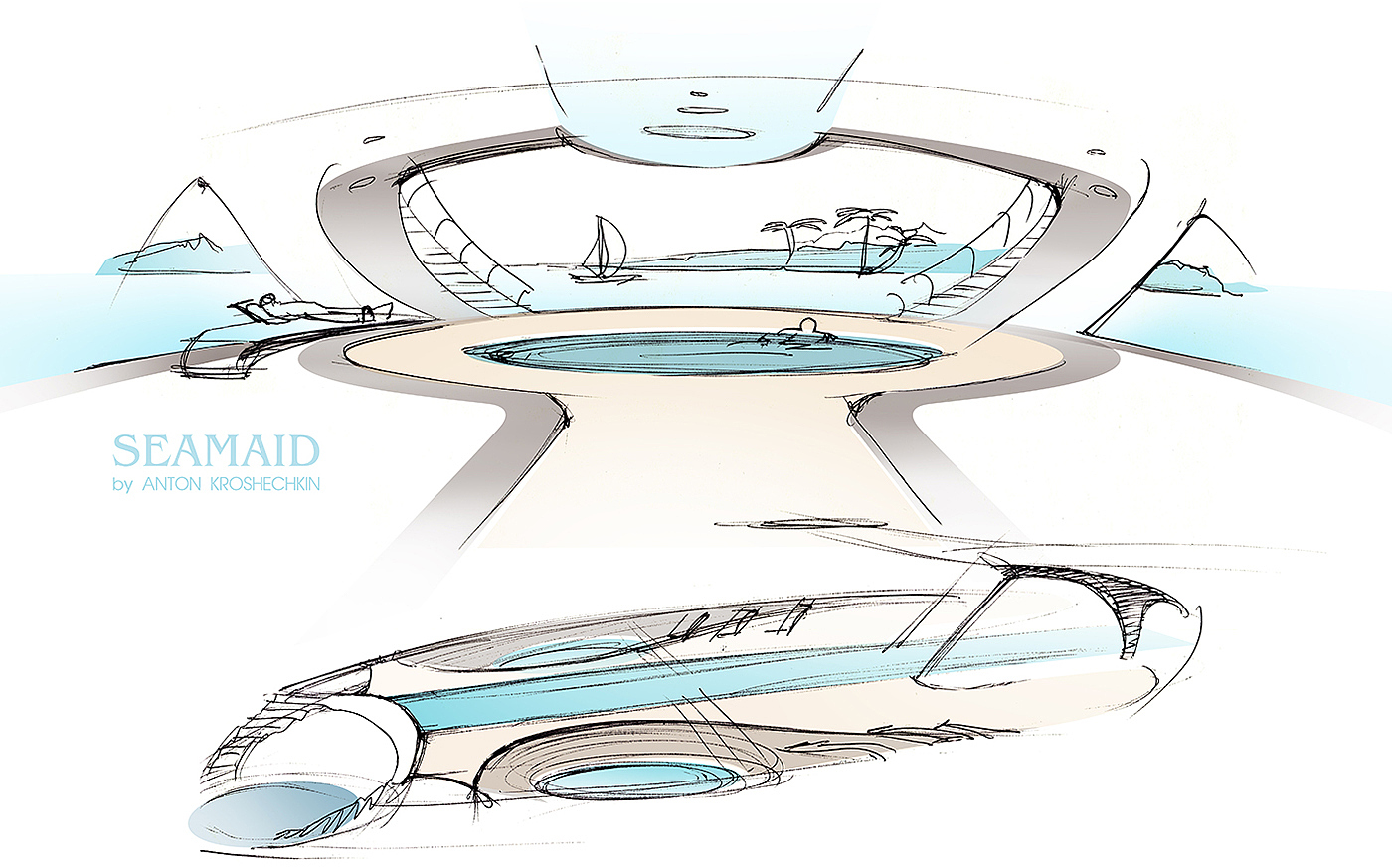 concept，ship，bionics，