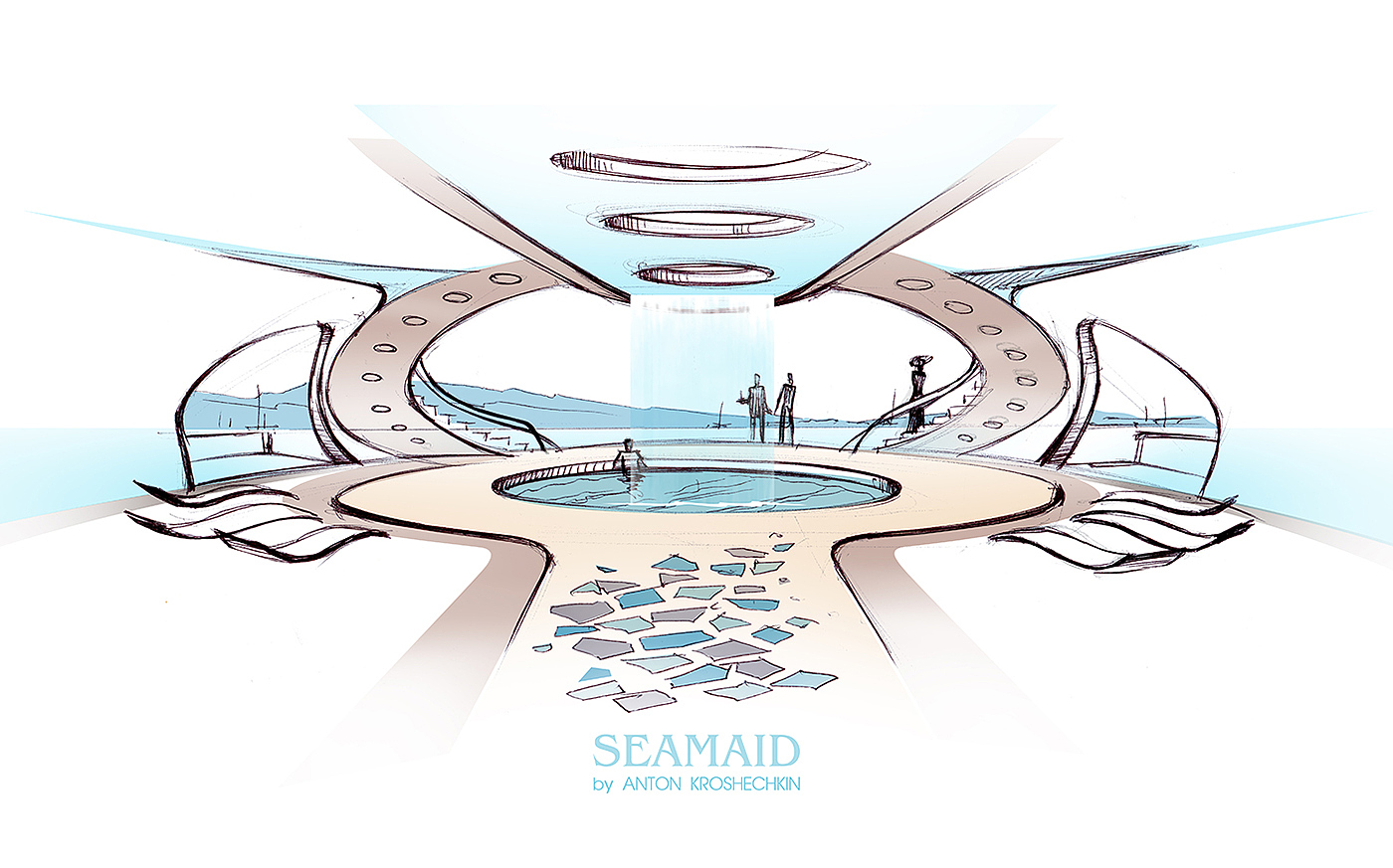 concept，ship，bionics，