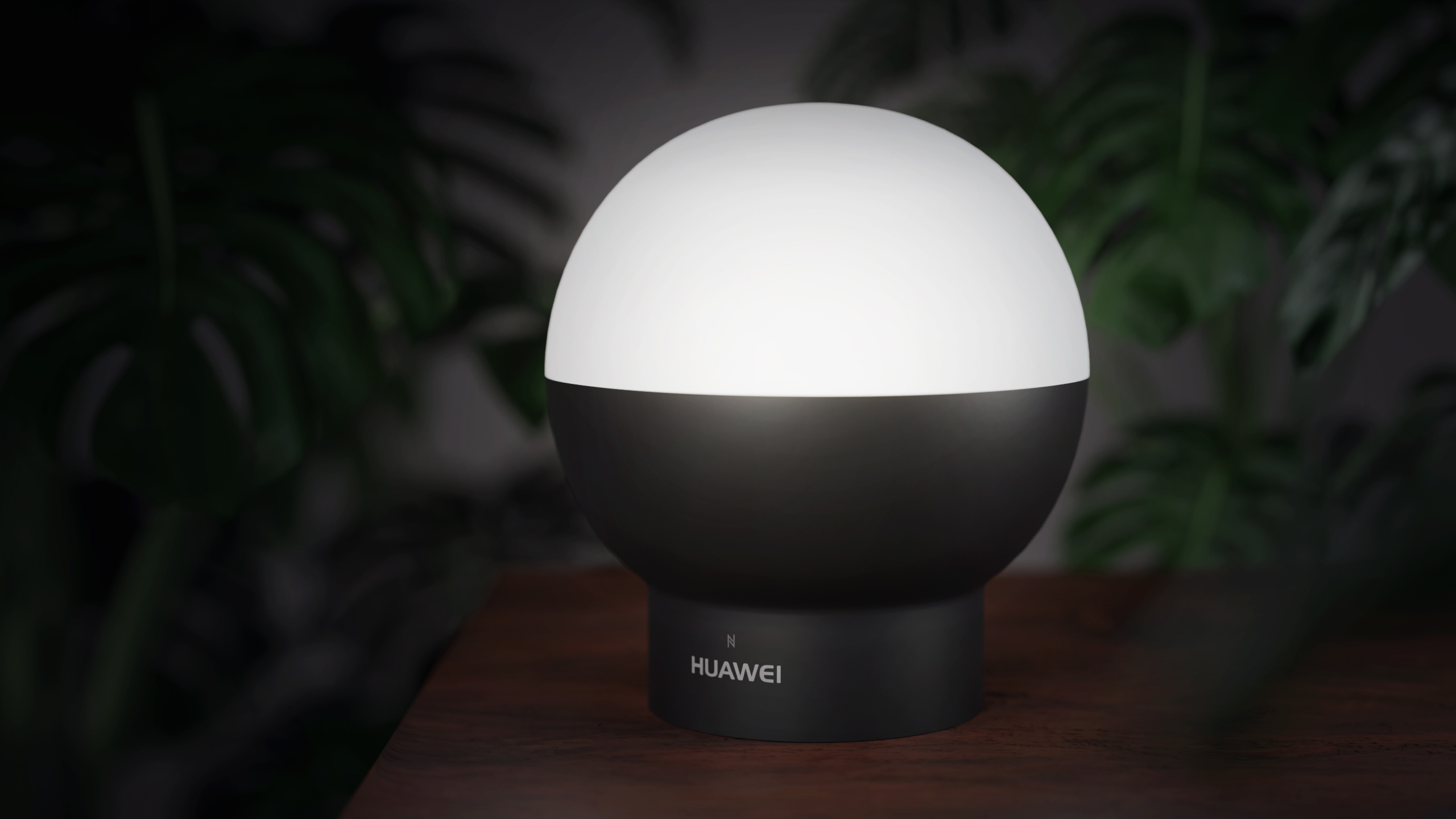 product design，Huawei，Minimalist，Intelligent atmosphere lamp，Product Poster，Product packaging，