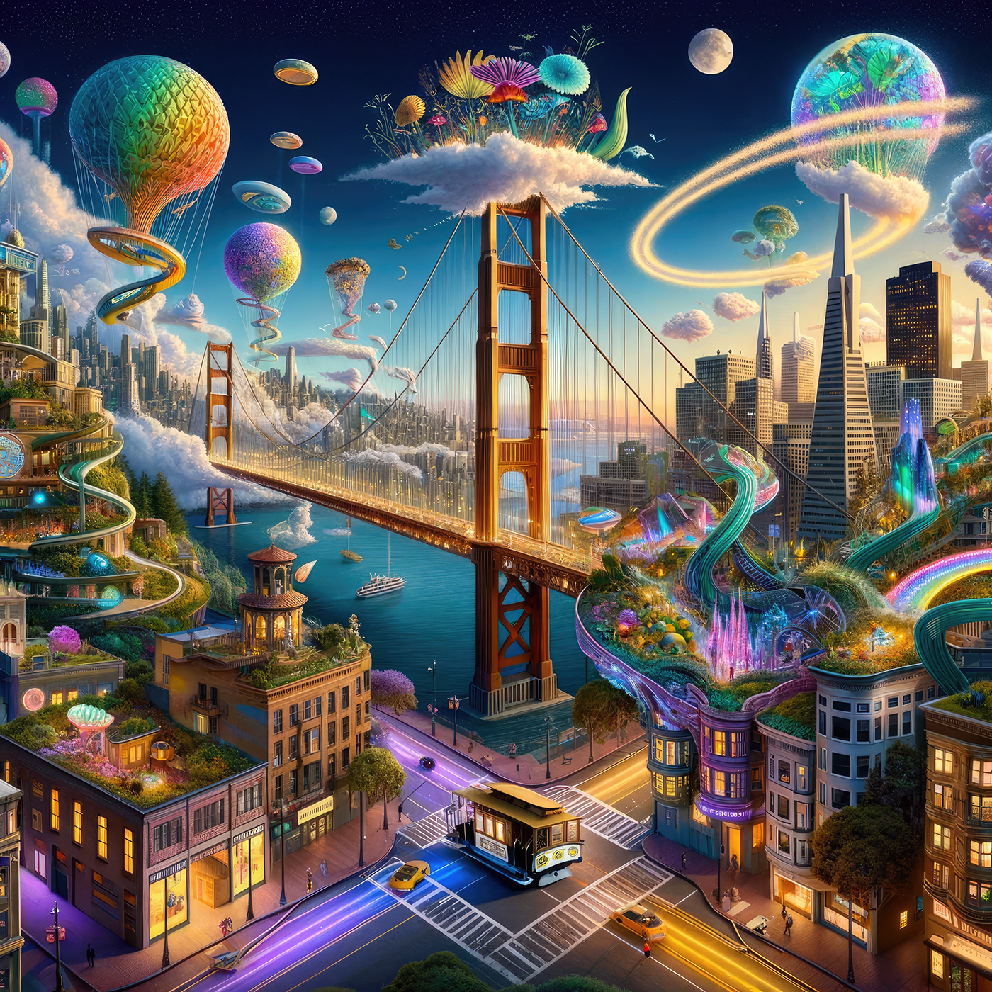 San Francisco，conceptual design，originality，