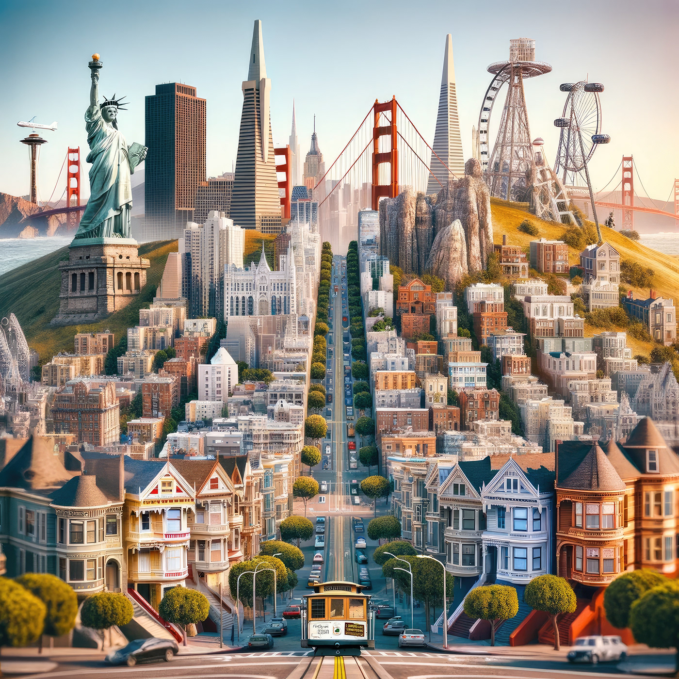 San Francisco，Creative design，conceptual design，Sculpture，