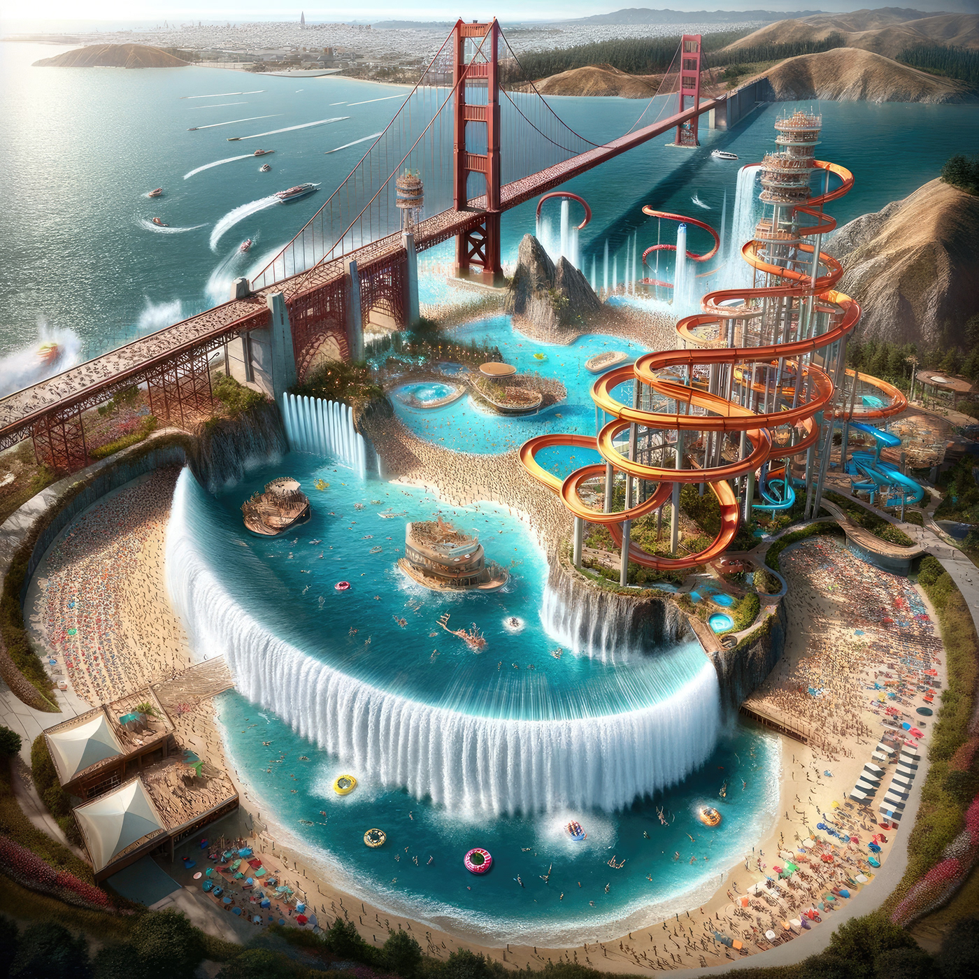 San Francisco，Creative design，Sculpture，color，