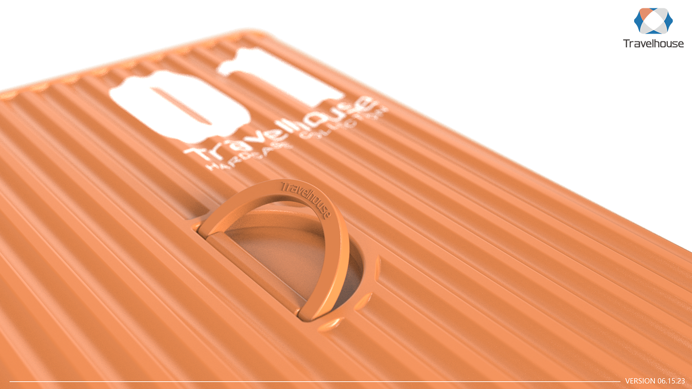 product design，trunk，Draw bar box，modeling，Render，