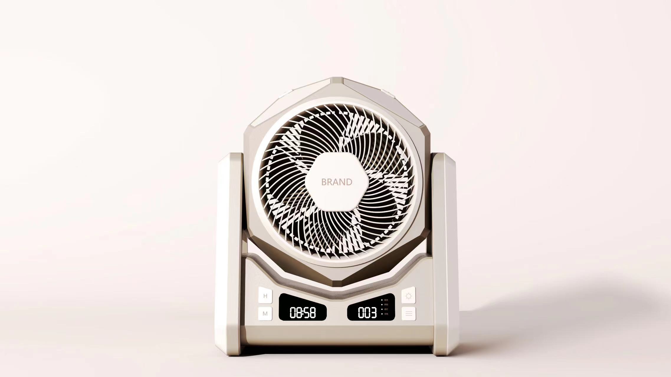 Original design，Industry / products，small home appliances，hardcore aesthetics，Outdoor camping，Fan，