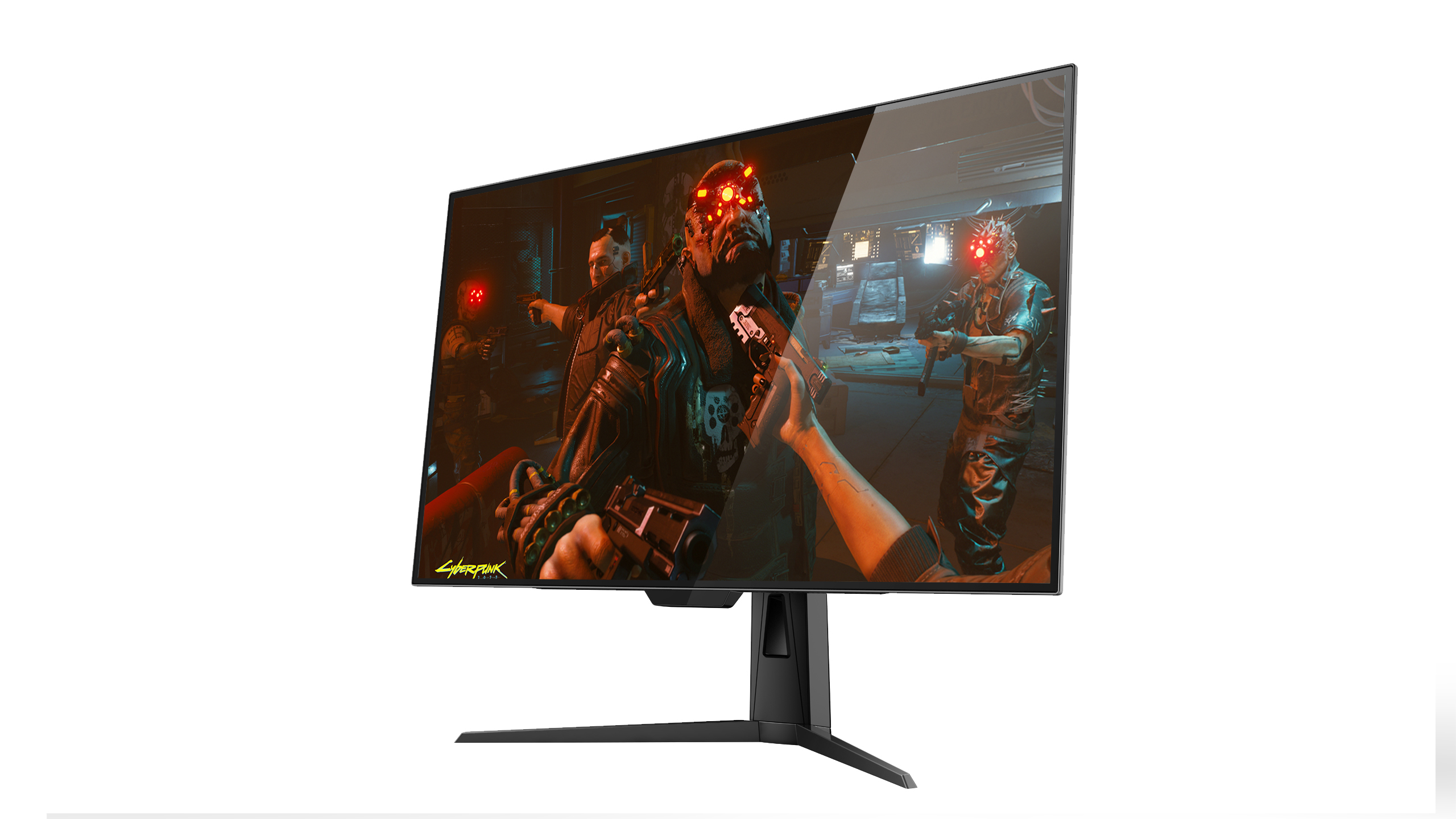 monitor，Appearance design，Mecha，Consumer electronics，pc，E-sports，Cyber，OLED，