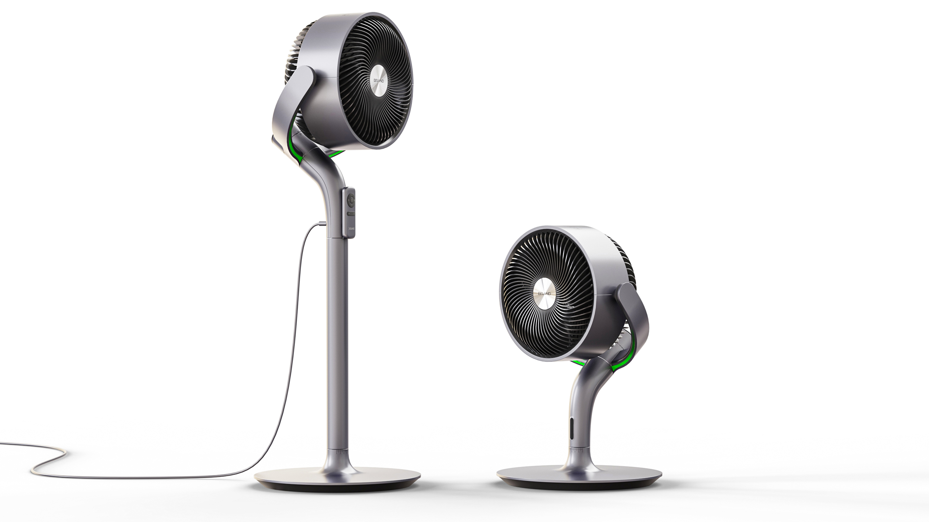 Air circulation fan，purify，Sunset light，