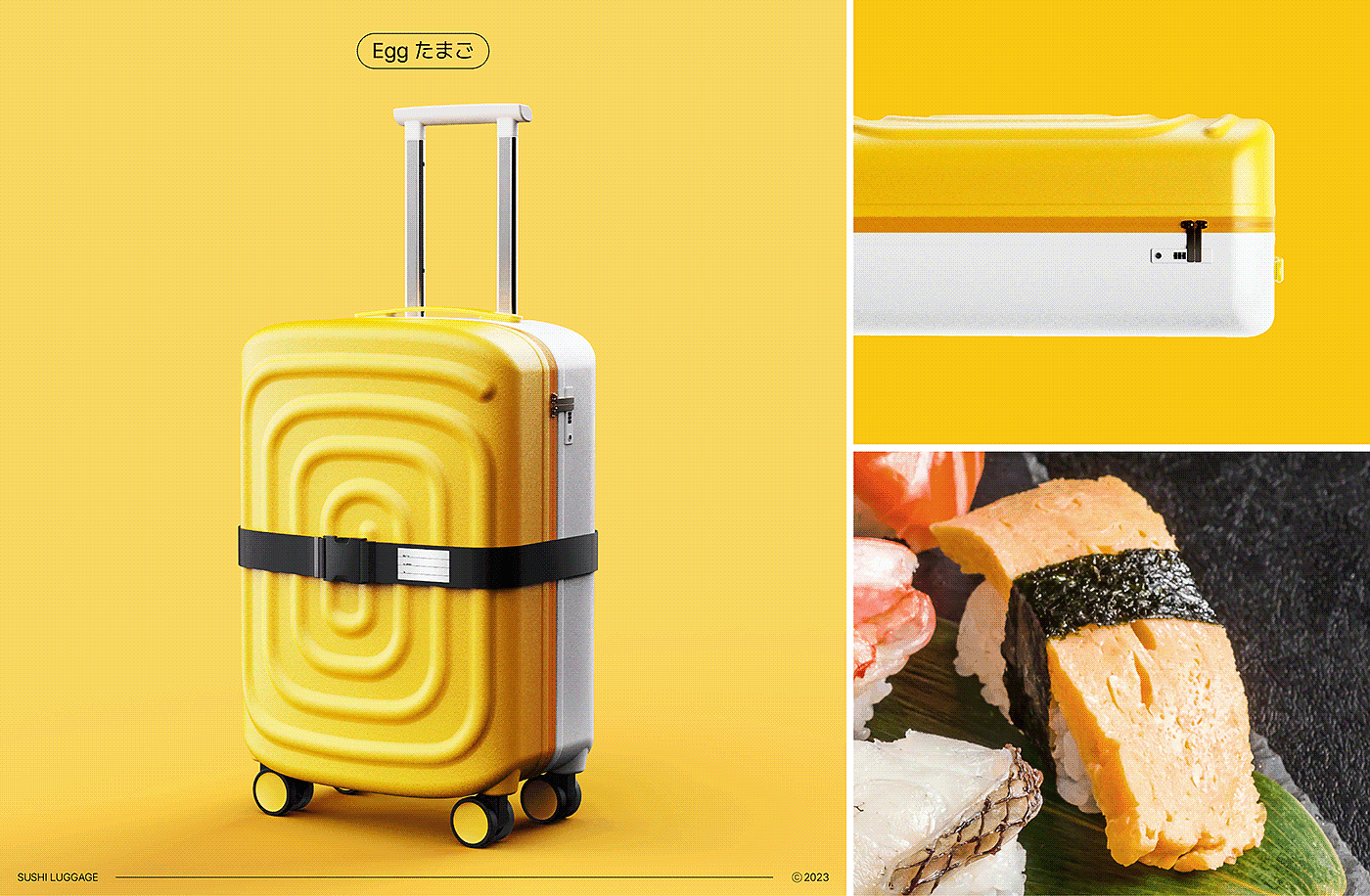SUSHI，trunk，Draw bar box，originality，