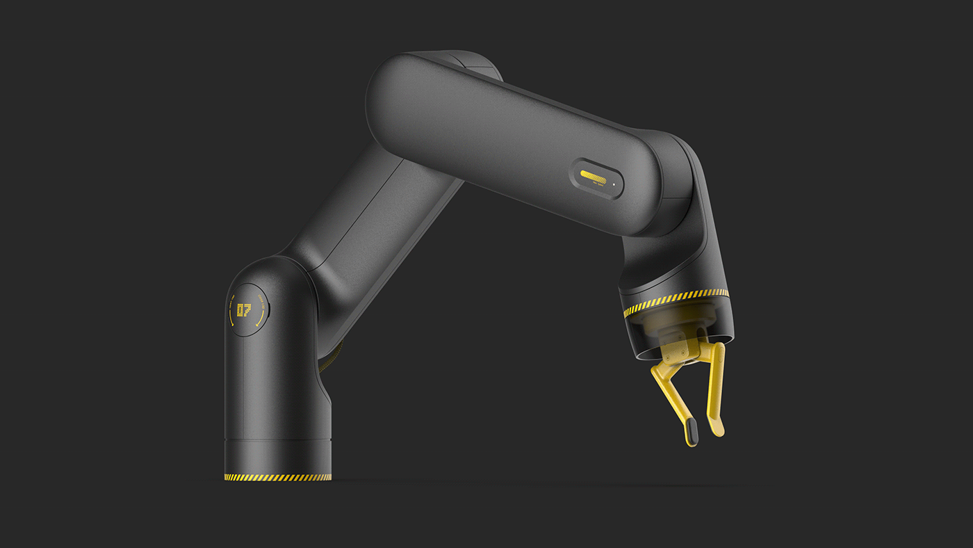 Mechanical arm，industrial design，product design，artificial intelligence，
