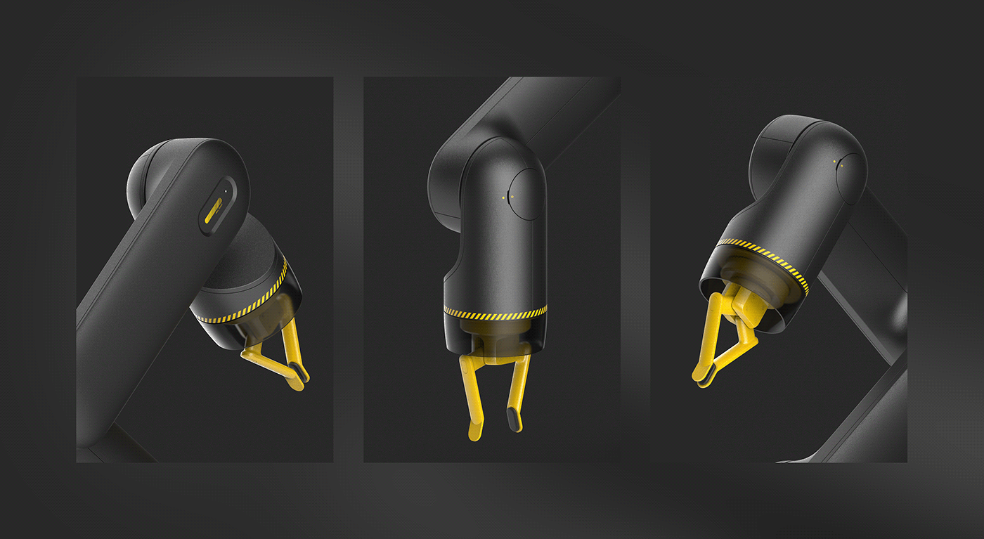 Mechanical arm，industrial design，product design，artificial intelligence，