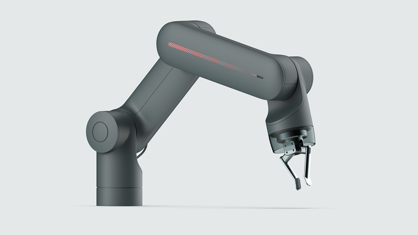 Mechanical arm，industrial design，product design，artificial intelligence，