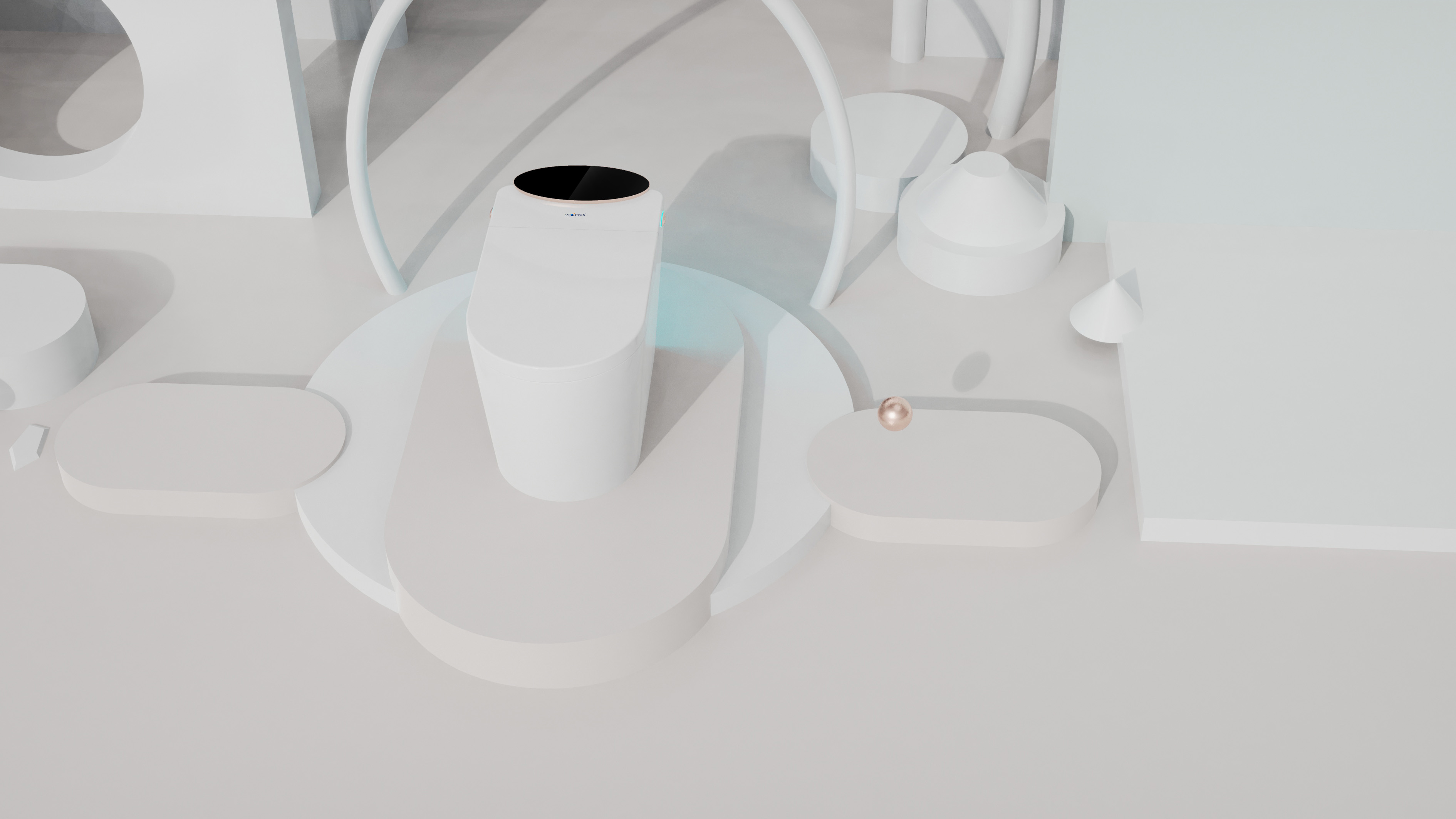 Intelligent toilet，