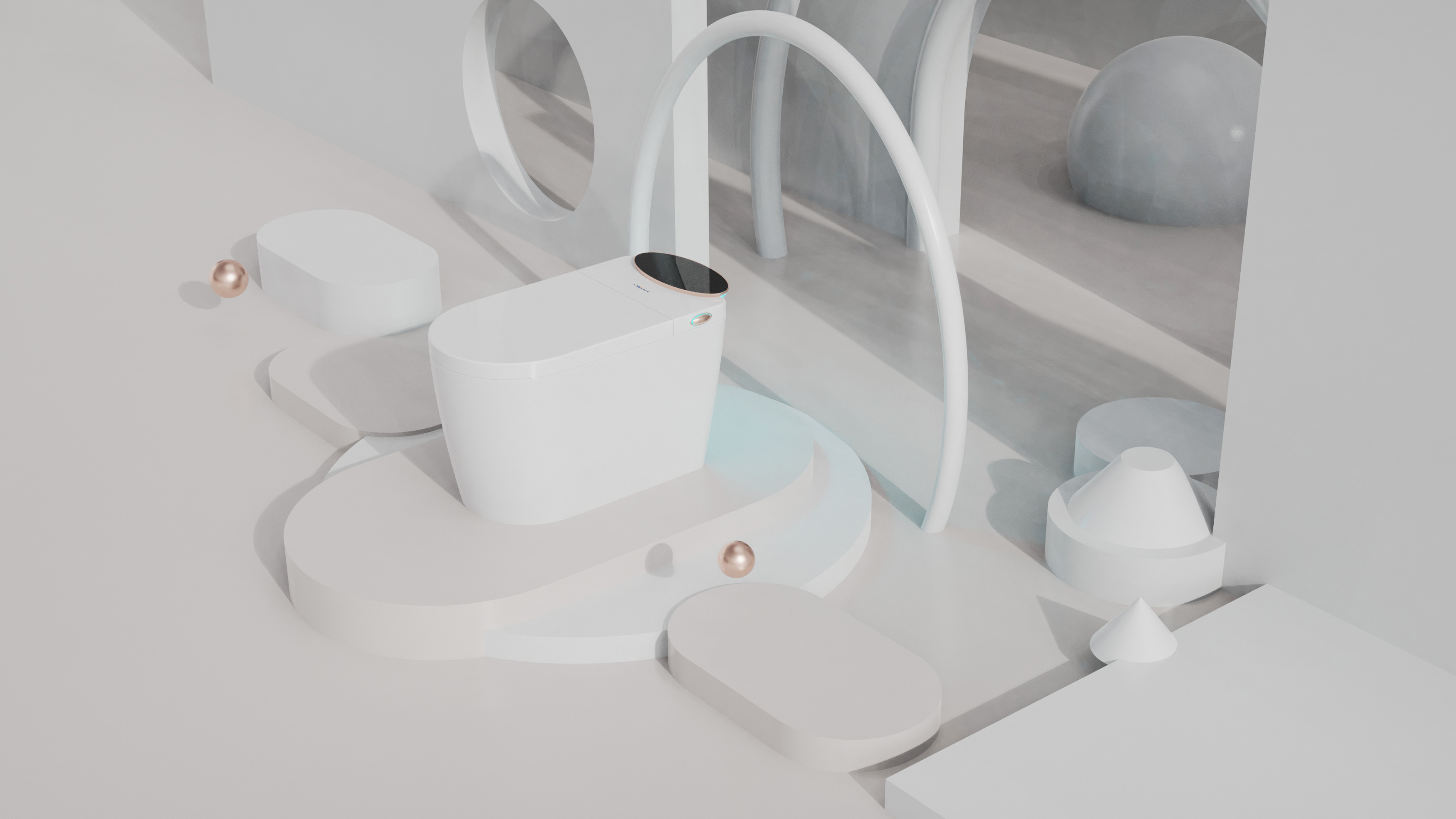 Intelligent toilet，