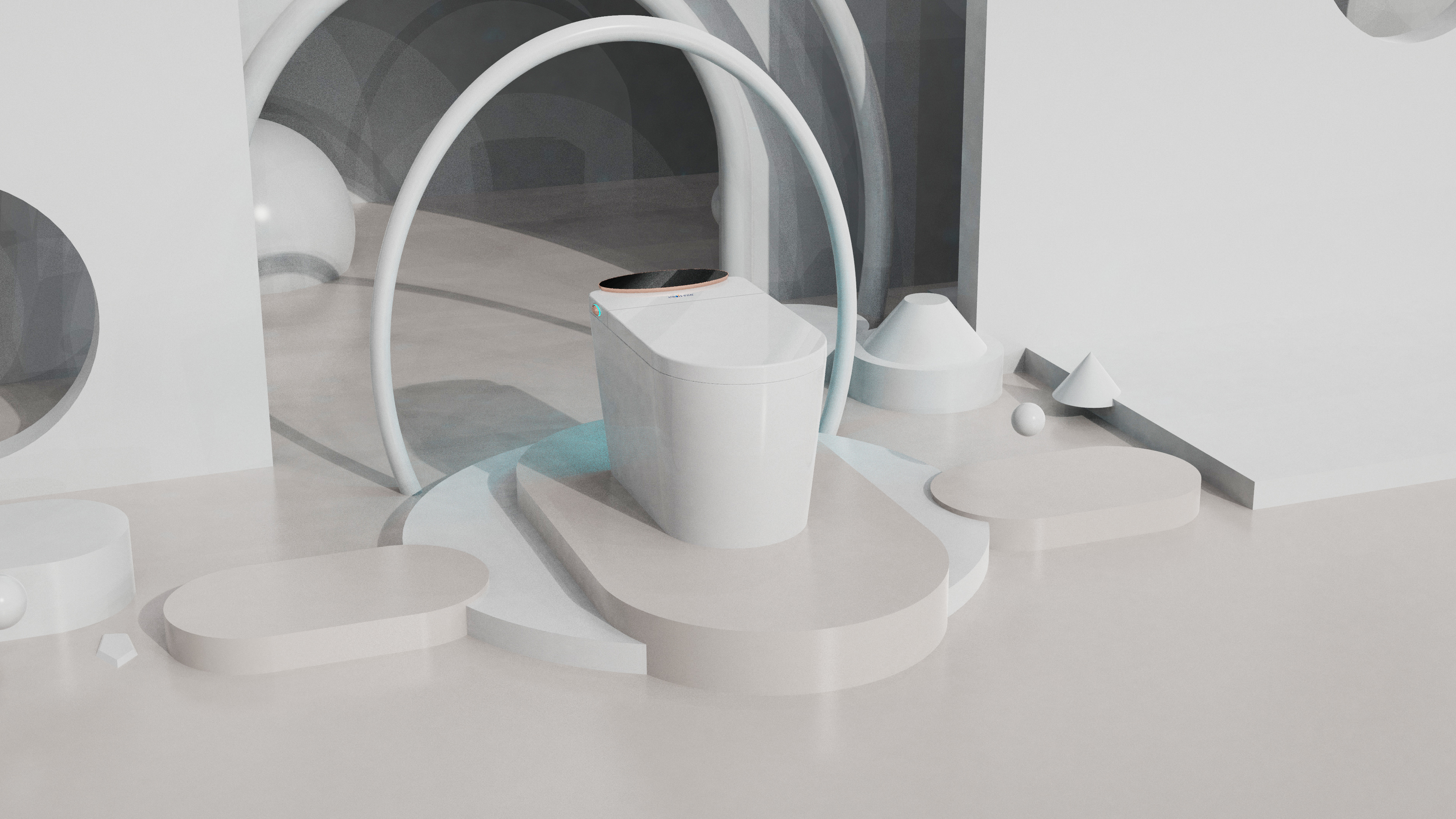 Intelligent toilet，