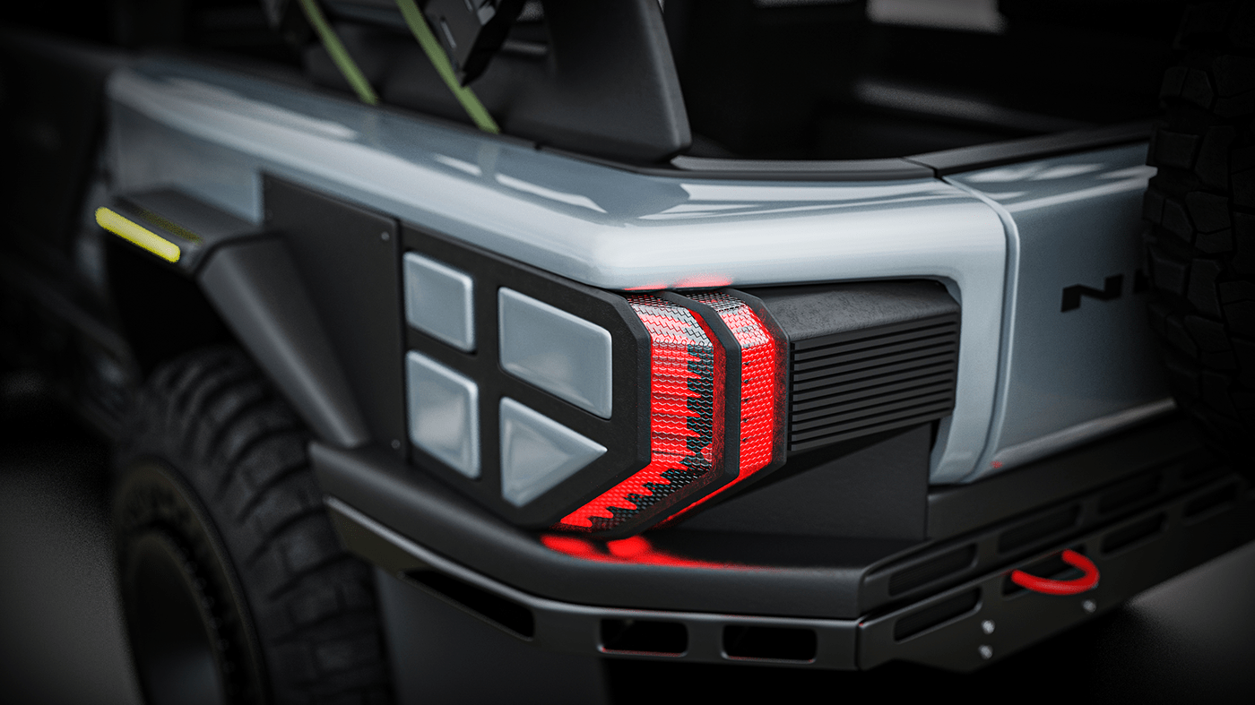 Off-road vehicle，conceptual design，open car，