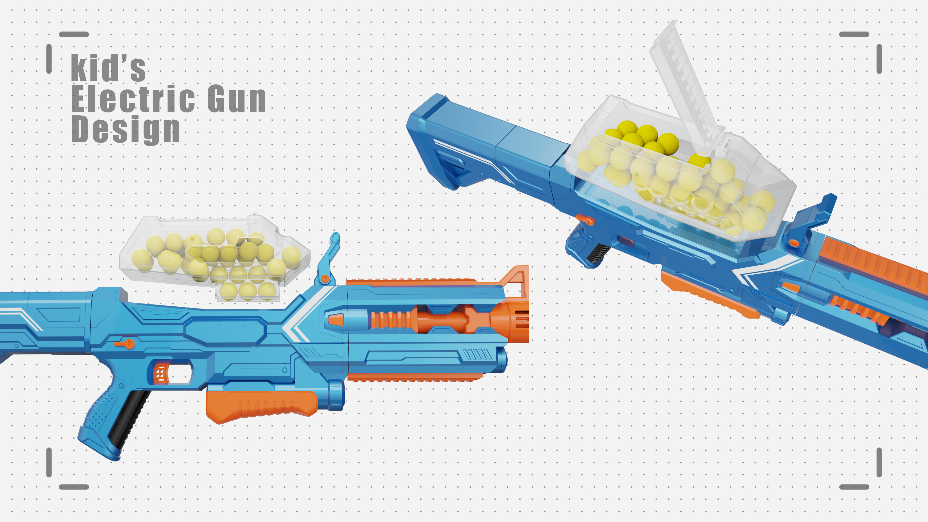 Toys，toy gun，Toy design，gun，Soft bullet gun，