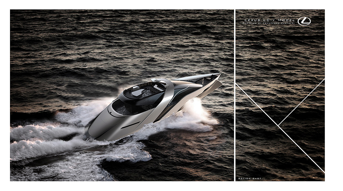 yacht，LEXUS，LC-Y，vehicle，