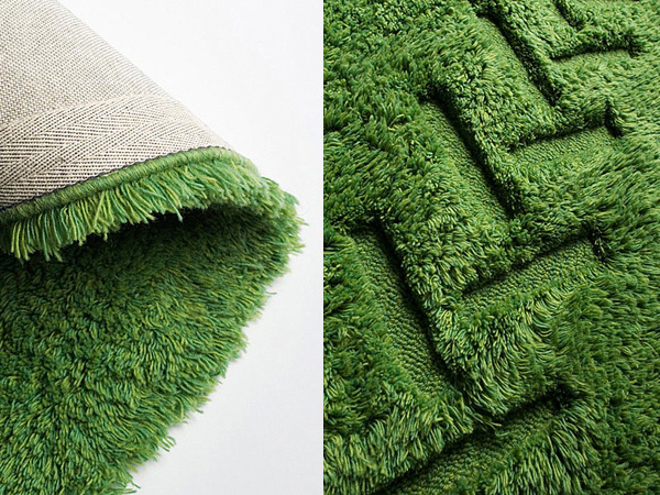 carpet，footprint，Car print，cloth，grassland，Snow，green，white，brown，black，Round carpet，Plush，Brain hole，originality，interest，villus，pure cotton，