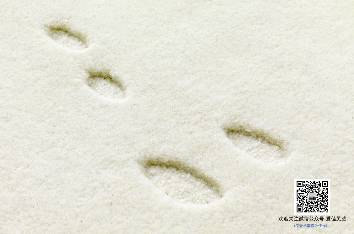 carpet，footprint，Car print，cloth，grassland，Snow，green，white，brown，black，Round carpet，Plush，Brain hole，originality，interest，villus，pure cotton，