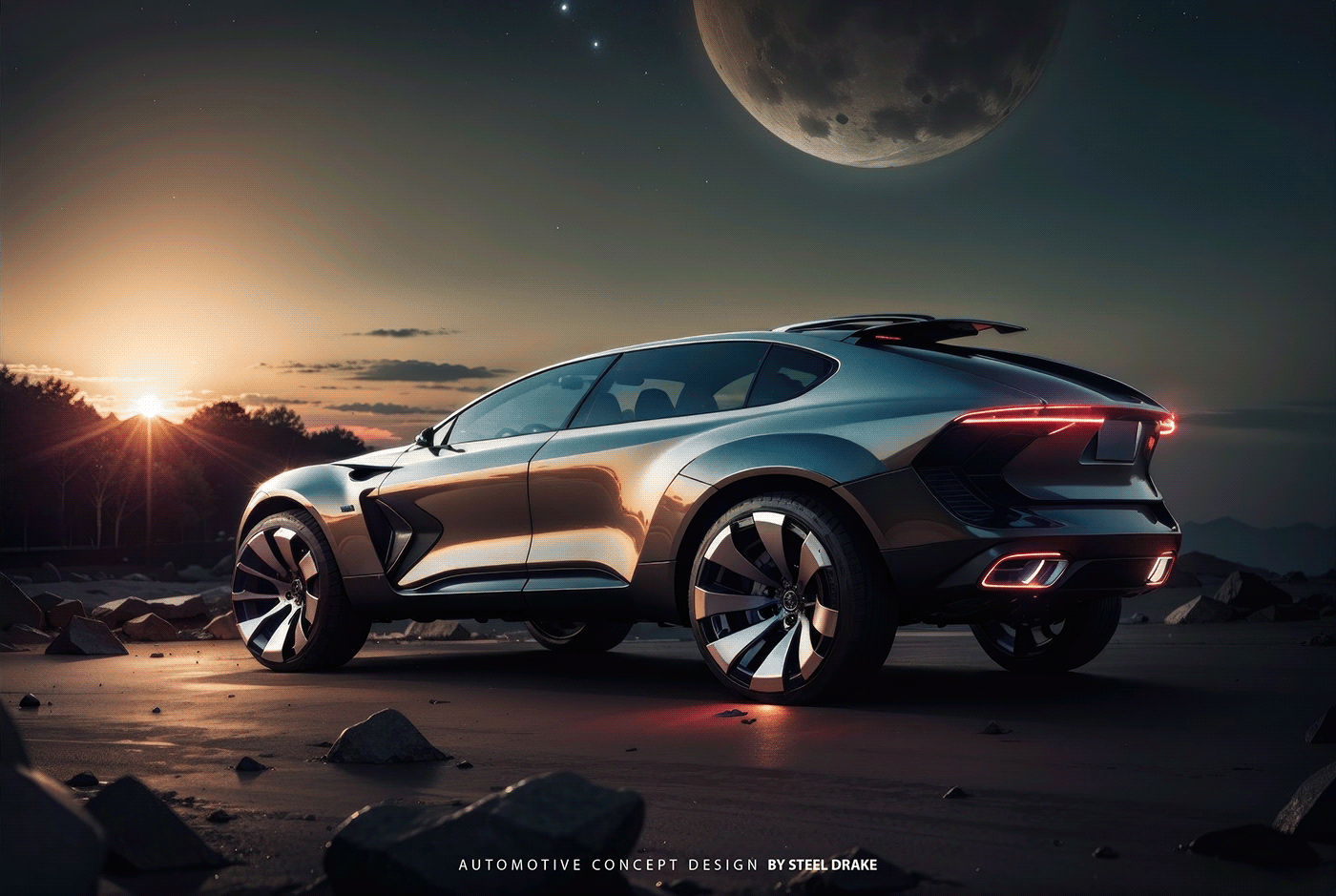 automobile，vehicle，industrial design，conceptual design，