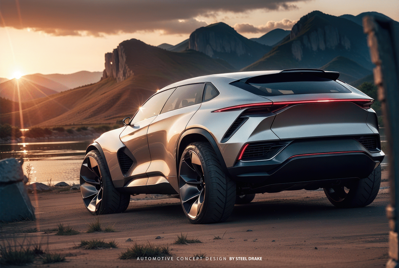 automobile，vehicle，industrial design，conceptual design，